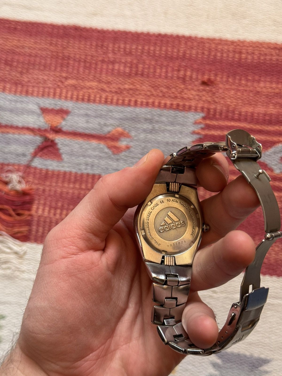 Vintage Vintage 90’s Adidas Quartz y2k Water Resistant Watch Size ONE SIZE - 9 Thumbnail