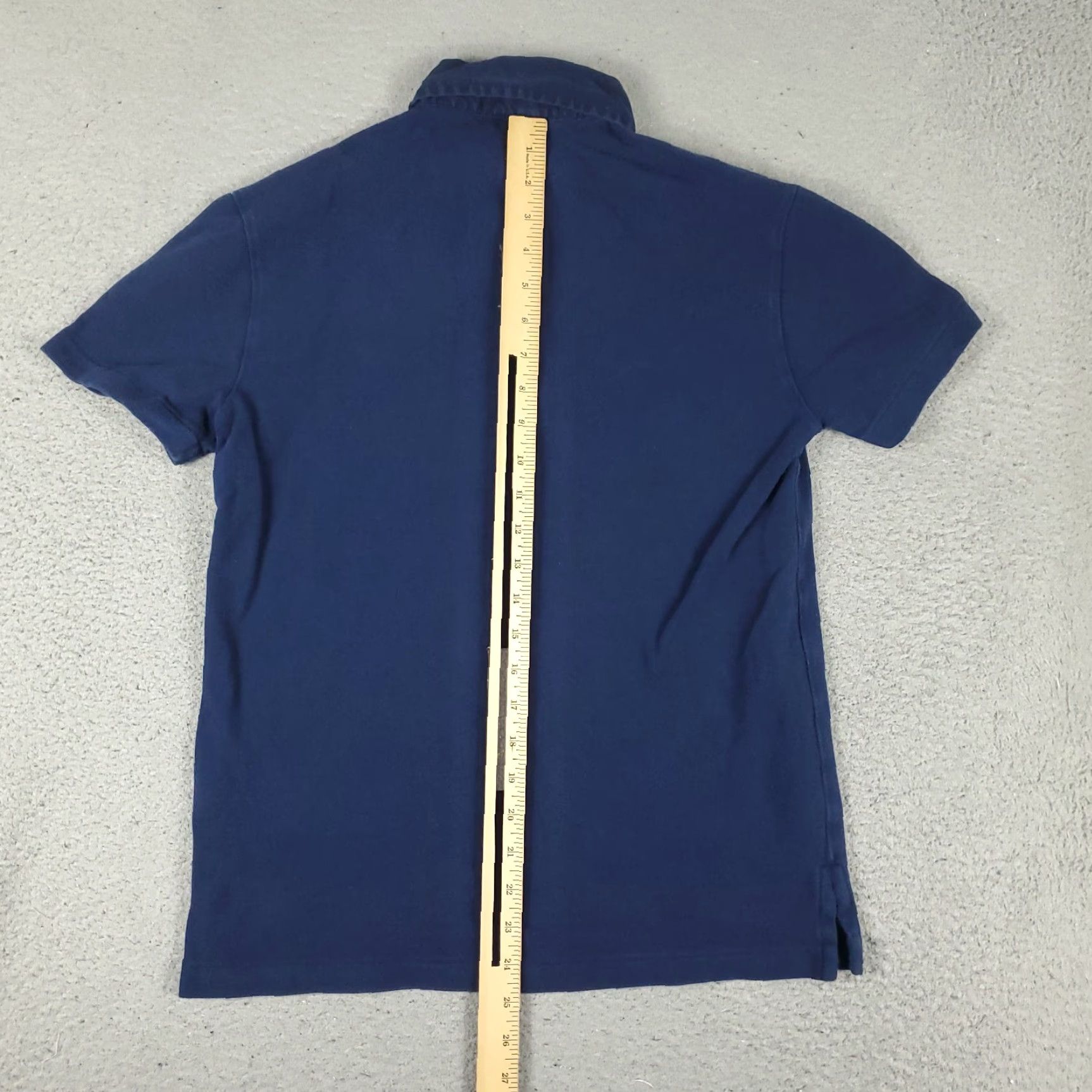 Ralph Lauren VINTAGE Ralph Lauren Polo Shirt Men Small Blue Casual Short Sleeve Cotton Size US S / EU 44-46 / 1 - 6 Thumbnail