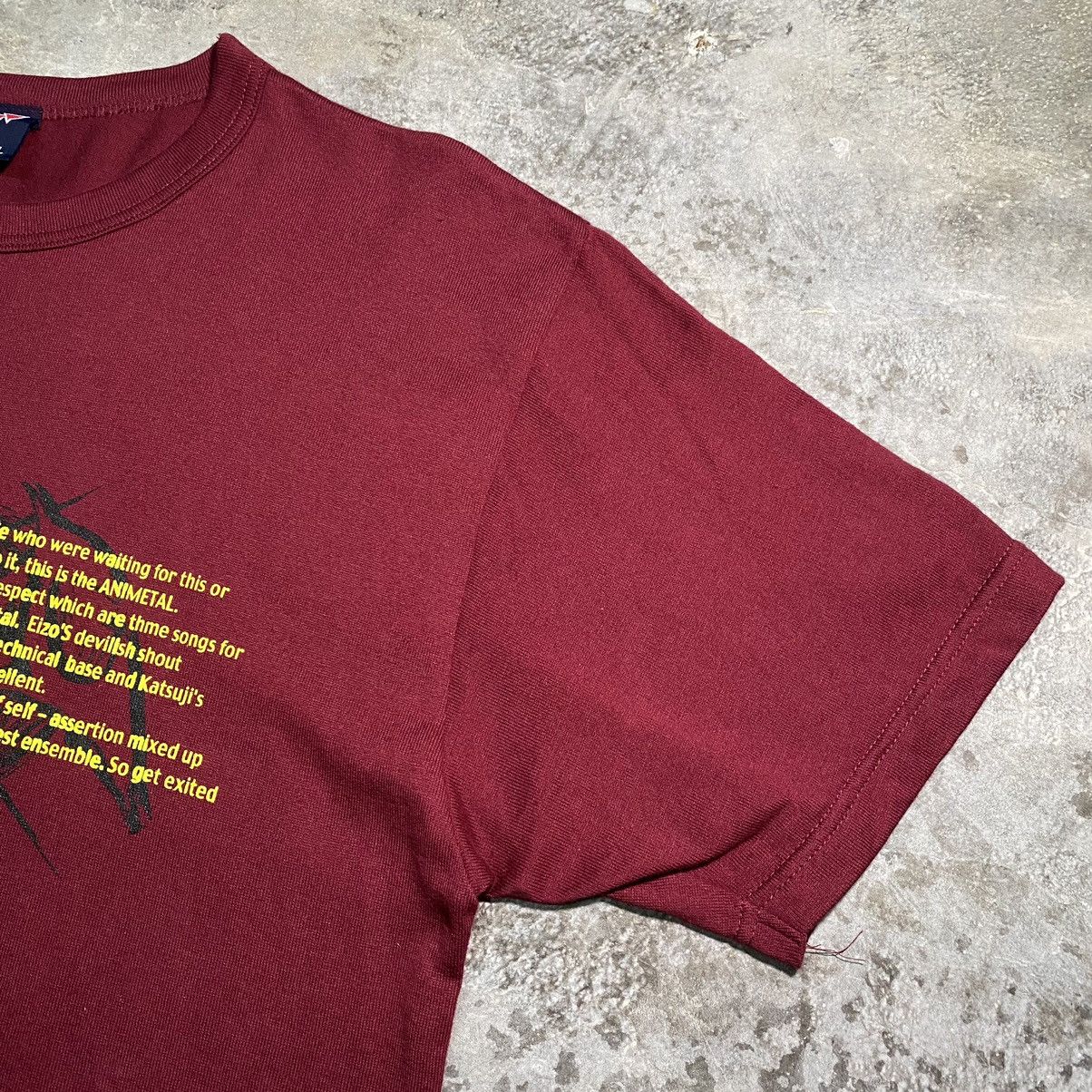 Band Tees × Japanese Brand MARS 16 ANIMETAL BAND T SHIRT Size US M / EU 48-50 / 2 - 7 Thumbnail