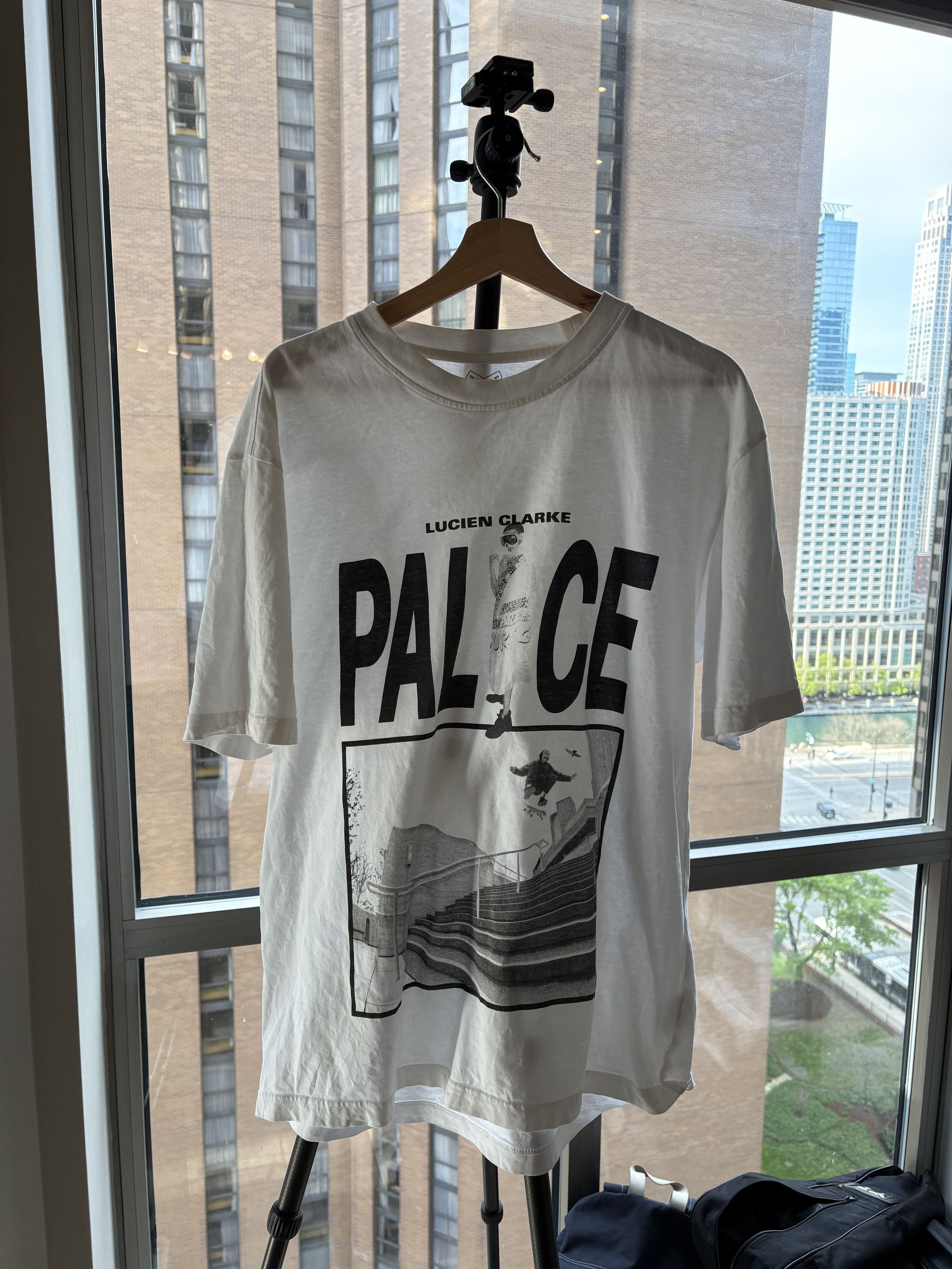 Palace Palace Lucien Clarke Some Kinda Skate Tee White Size US XL / EU 56 / 4 - 1 Thumbnail