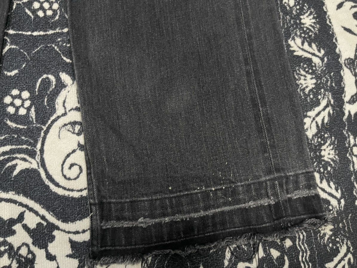 Japanese Brand 90s RARE THE BLACK TOKYO SALVEDGE JEANS DISTRESSED DESIGN Size 28" / US 6 / IT 42 - 7 Thumbnail