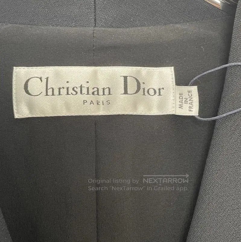 Dior Dior Black Cotton Women's Jacket Size XS . Size XS / US 0-2 / IT 36-38 - 5 Thumbnail