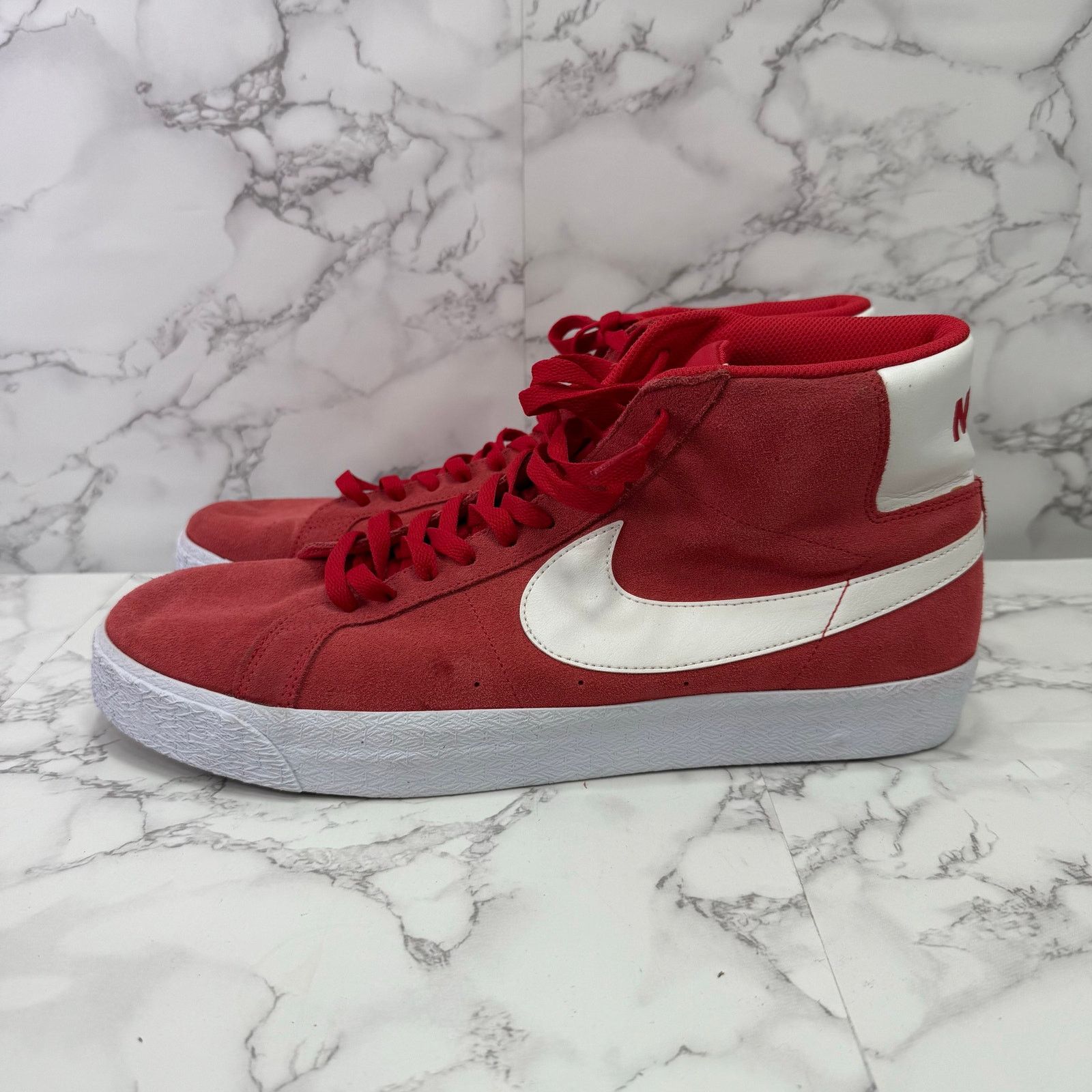 Nike Nike Men's Sneakers 14 Zoom Blazer University Red NWOT M127 Size US 14 / EU 47 - 10 Thumbnail