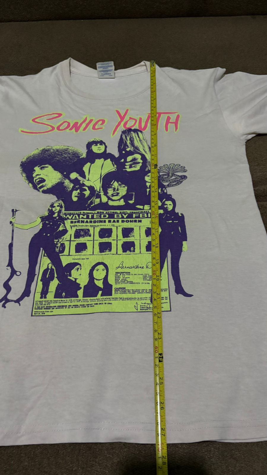 Vintage Vtg Y2k Sonic Youth,DInosaur jr,NIrvana,AIC Size US S / EU 44-46 / 1 - 6 Thumbnail