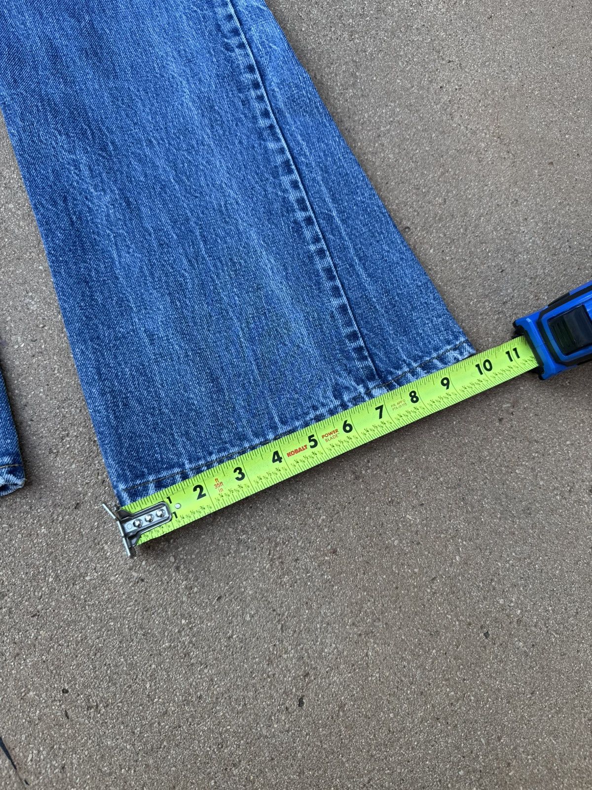 Levi's Vtg 70’s Levi’s 646 Orange Tab Bellbottom Flare Jeans 31x28 Size US 31 - 10 Thumbnail