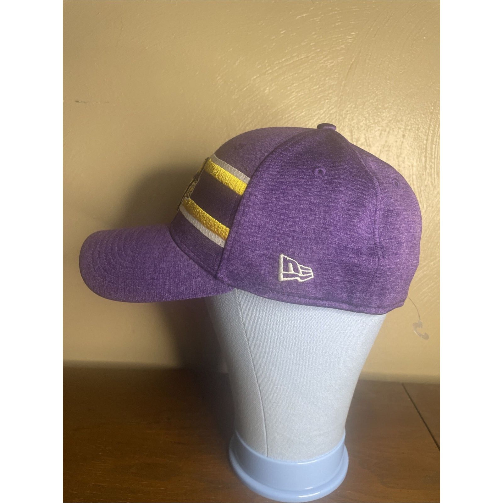 New Era Minnesota Vikings New Era 39thirty Flex Fitted Hat Cap L/XL Size US XL / EU 56 / 4 - 5 Thumbnail