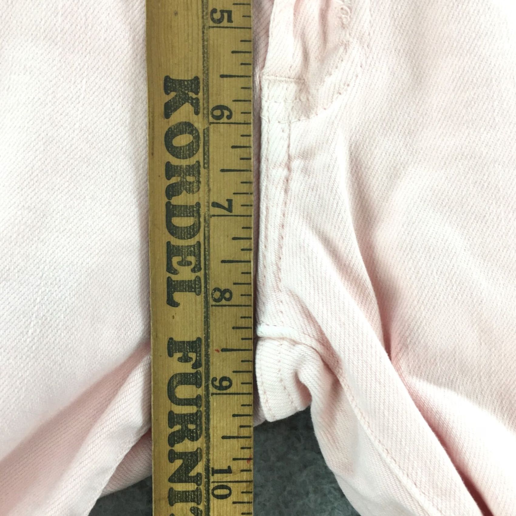 Pinko Leara Woman Slim Fit Skinny Pants Womens 8 Pink Low Rise Button Zip Fly Casual Pants Size 30" / US 8 / IT 44 - 7 Thumbnail