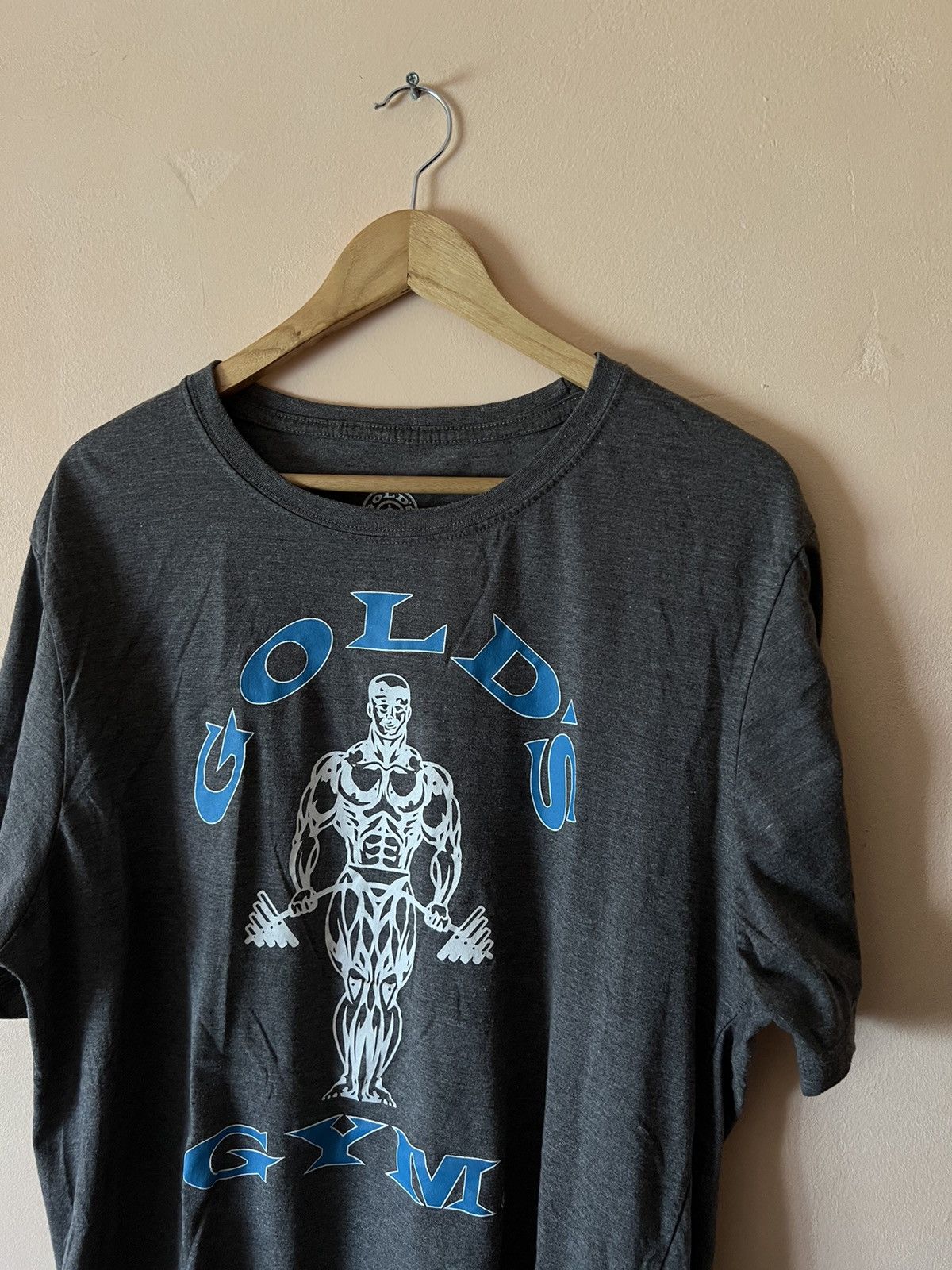 Band Tees × Other × Vintage GOLD’S GYM MUSCLE FIT GRAPHIC LOGO TEE T SHIRT MUSCLE ARNOLD Size US XL / EU 56 / 4 - 2 Thumbnail