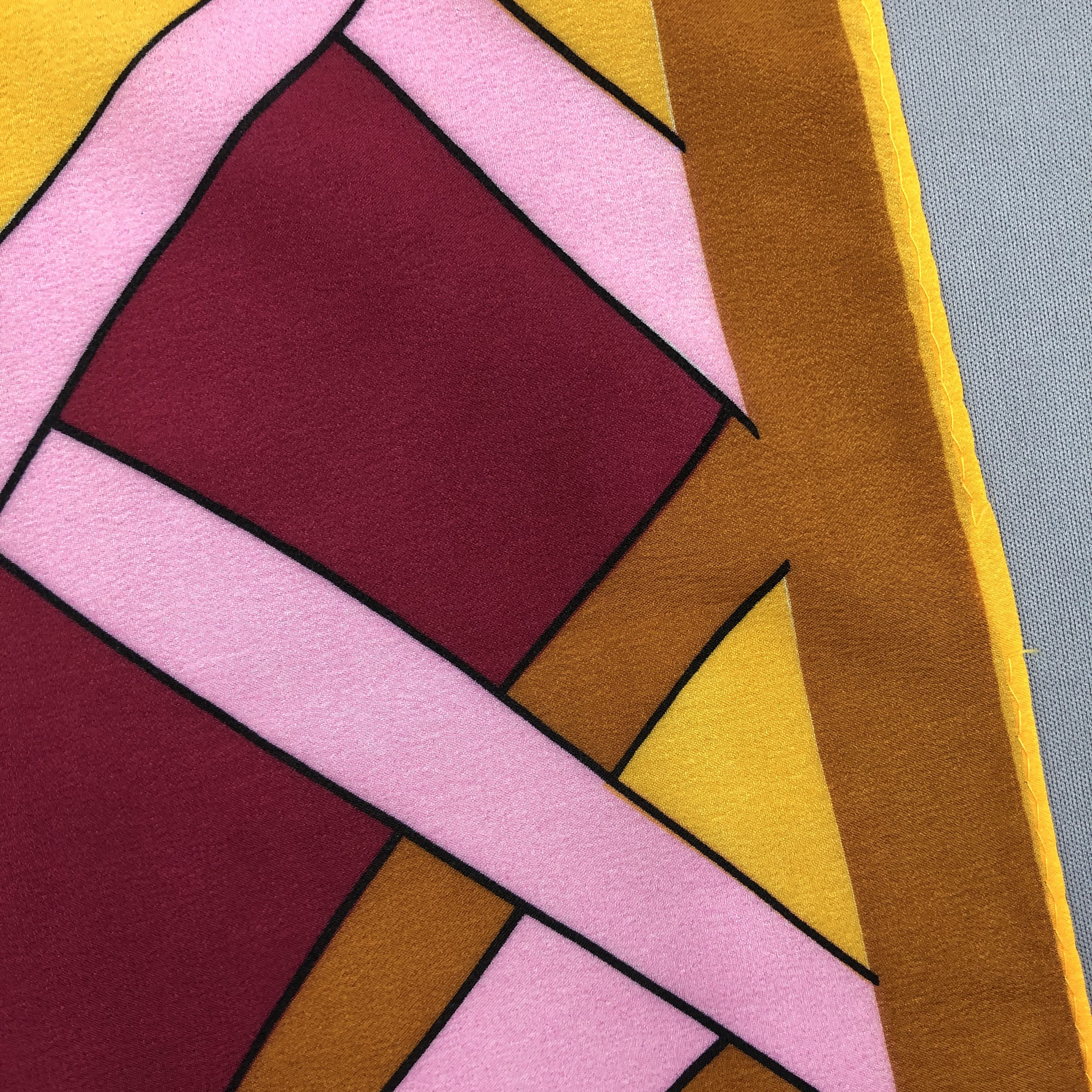 Japanese Brand × Vintage Vintage SILK Scarf Twill Stole Wraps Scarves Size ONE SIZE - 6 Thumbnail