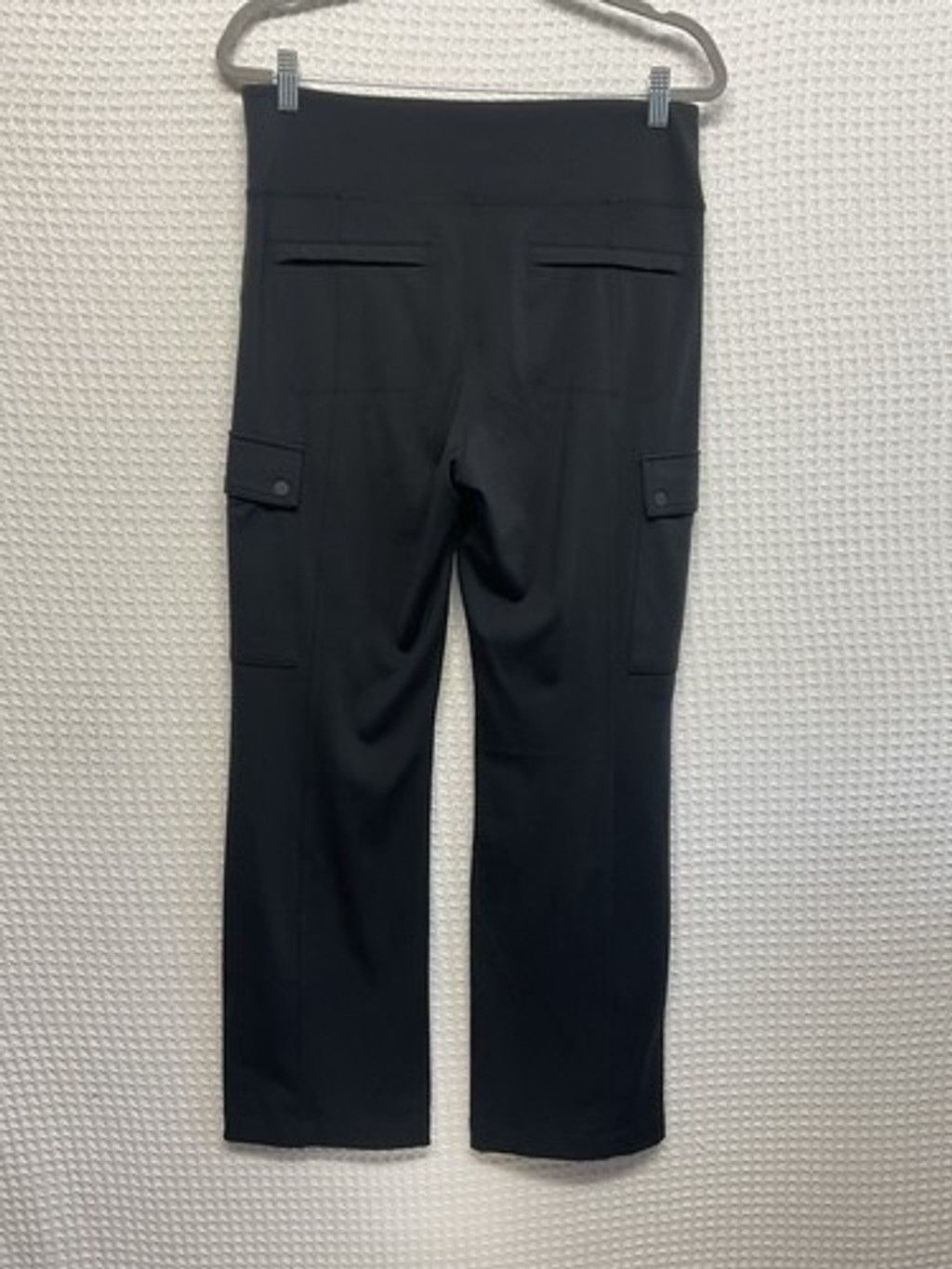 Athleta Athleta Black Delancey Straight Cargo Pants Pristine Women M Size 30" / US 8 / IT 44 - 4 Thumbnail