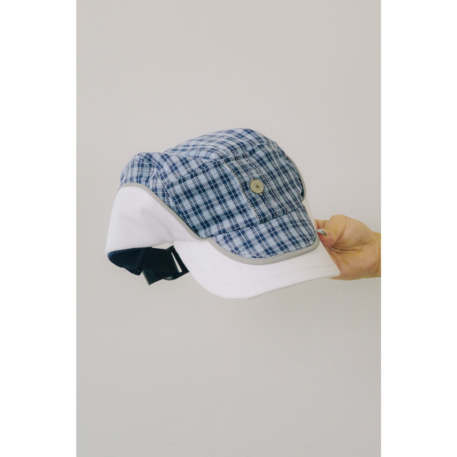 Levi's Rework Levi's Flannel Plaid 5 Panel Hat Size ONE SIZE - 6 Thumbnail