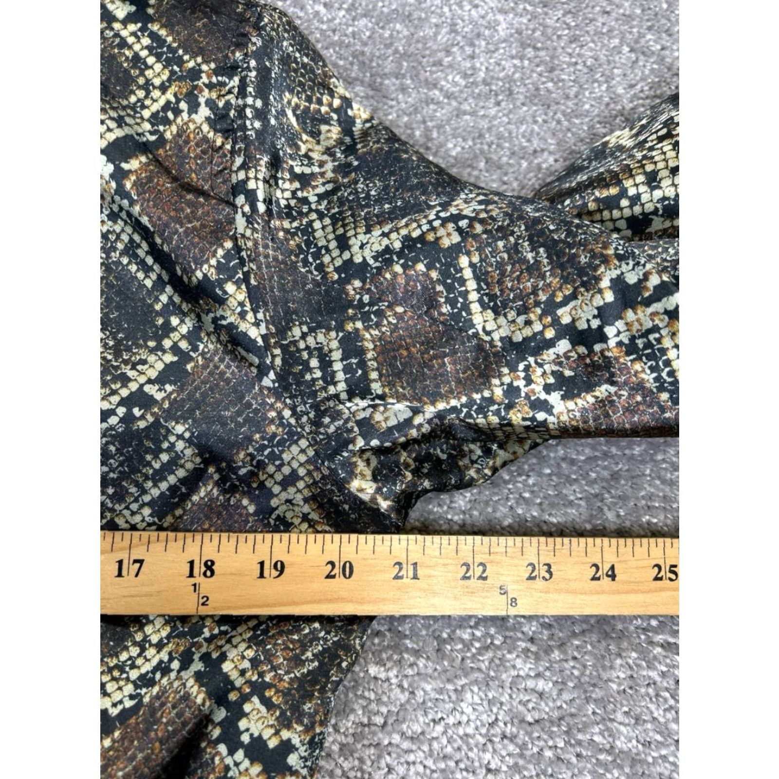 Zara Zara Jacket Womens XL Black Satin Bomber Full Zip Satin Polyester Animal Print Casual Size XL / US 12-14 / IT 48-50 - 7 Thumbnail