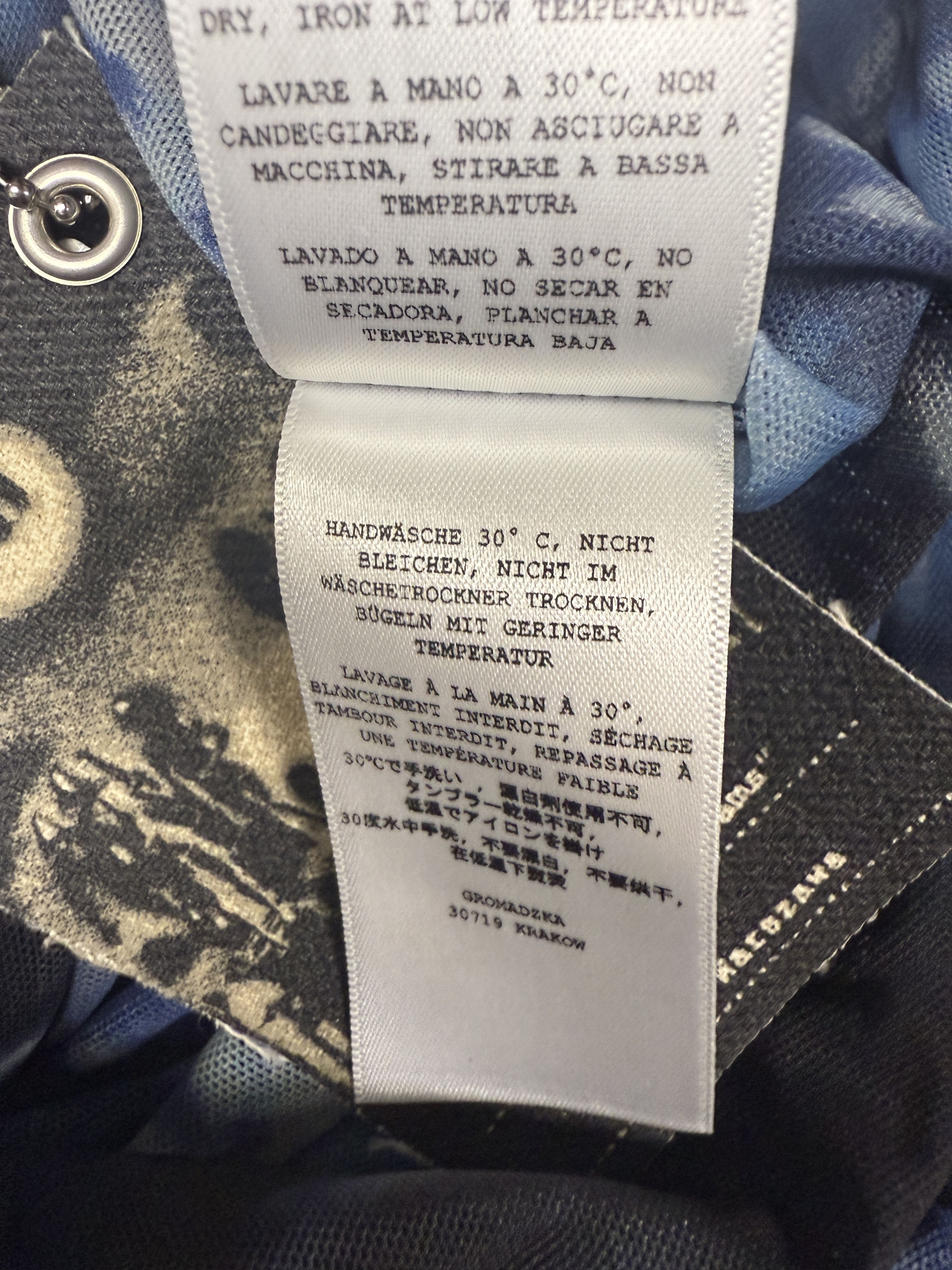 Misbhv $395 MISBHV Blue Butterfly Mini Dress Size XS / US 0-2 / IT 36-38 - 10 Thumbnail