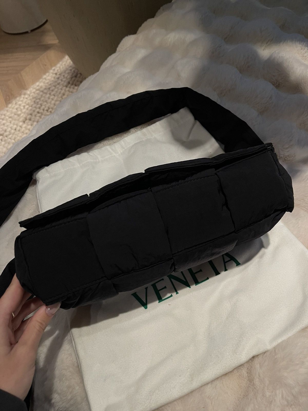 Bottega Veneta Bottega Veneta padded tech cassette bag black Size ONE SIZE - 7 Thumbnail