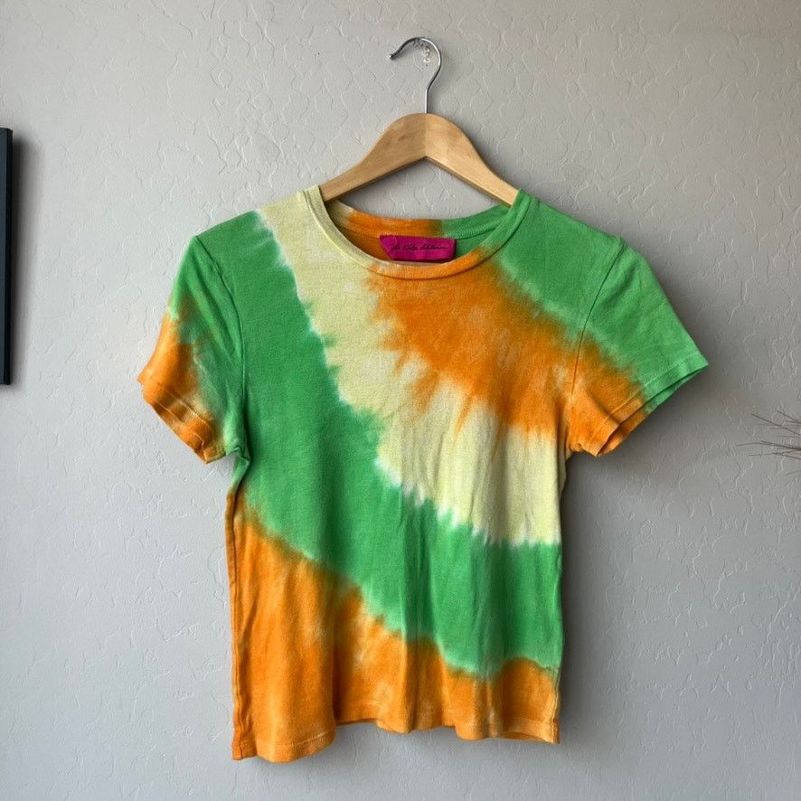 The Elder Statesman The Elder Statesman Top Cashmere Blend Tie Dye T-Shirt XS Size XS / US 0-2 / IT 36-38 - 2 Thumbnail