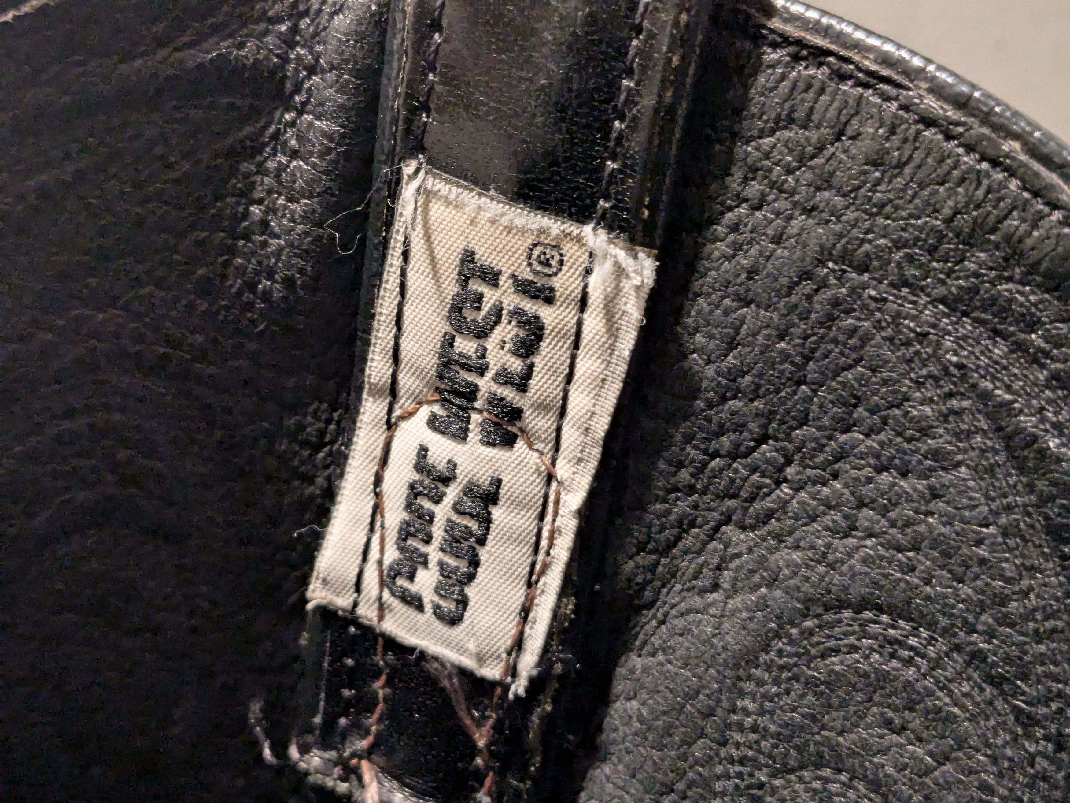 Genuine Leather Vintage Code West Cowboy Boots 10.5 Black Leather USA Size US 10.5 / EU 43-44 - 10 Thumbnail
