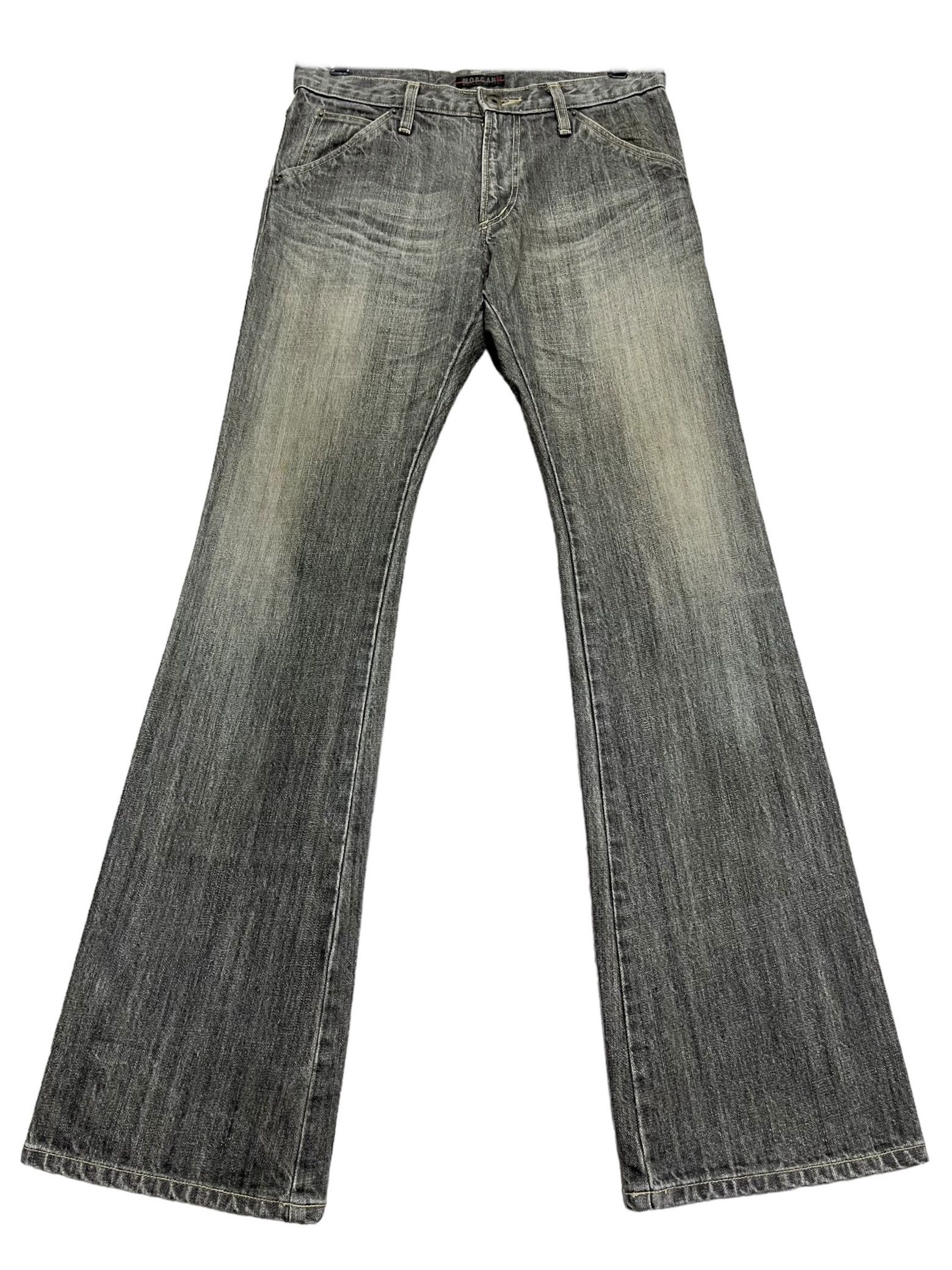 Undercover 🔥90’s MORGAN HOMME Mud Wash Black Slim Flare LGB Style Size US 29 - 1 Thumbnail