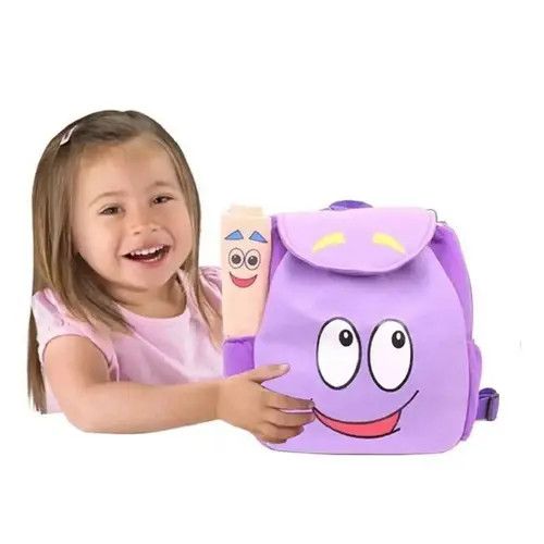 Vintage Dora Explorer Backpack Rescue Bag with Map Size ONE SIZE - 4 Thumbnail