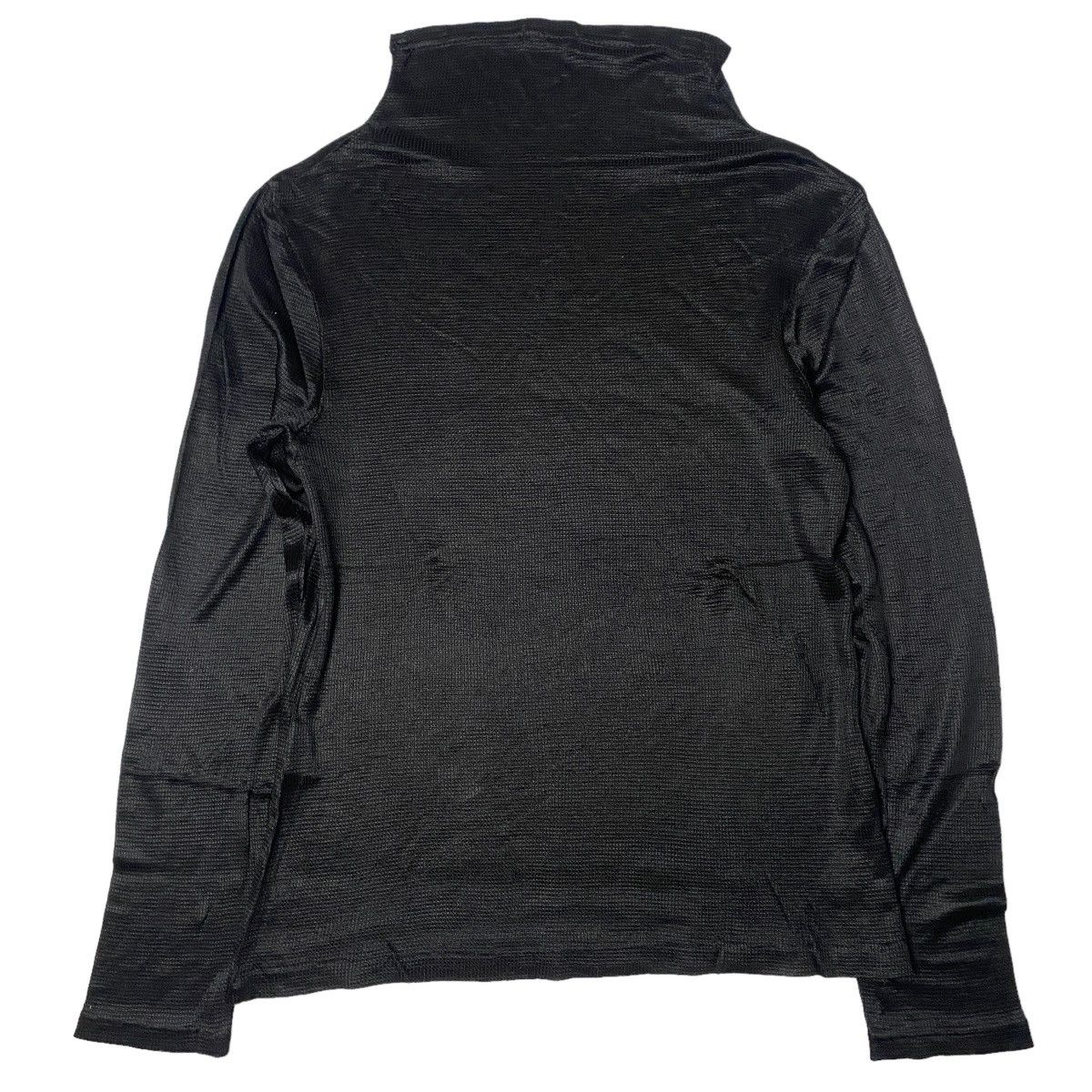Yohji Yamamoto 1990's Yohji Yamamoto Mesh YS Turtleneck LS Size US XS / EU 42 / 0 - 7 Thumbnail