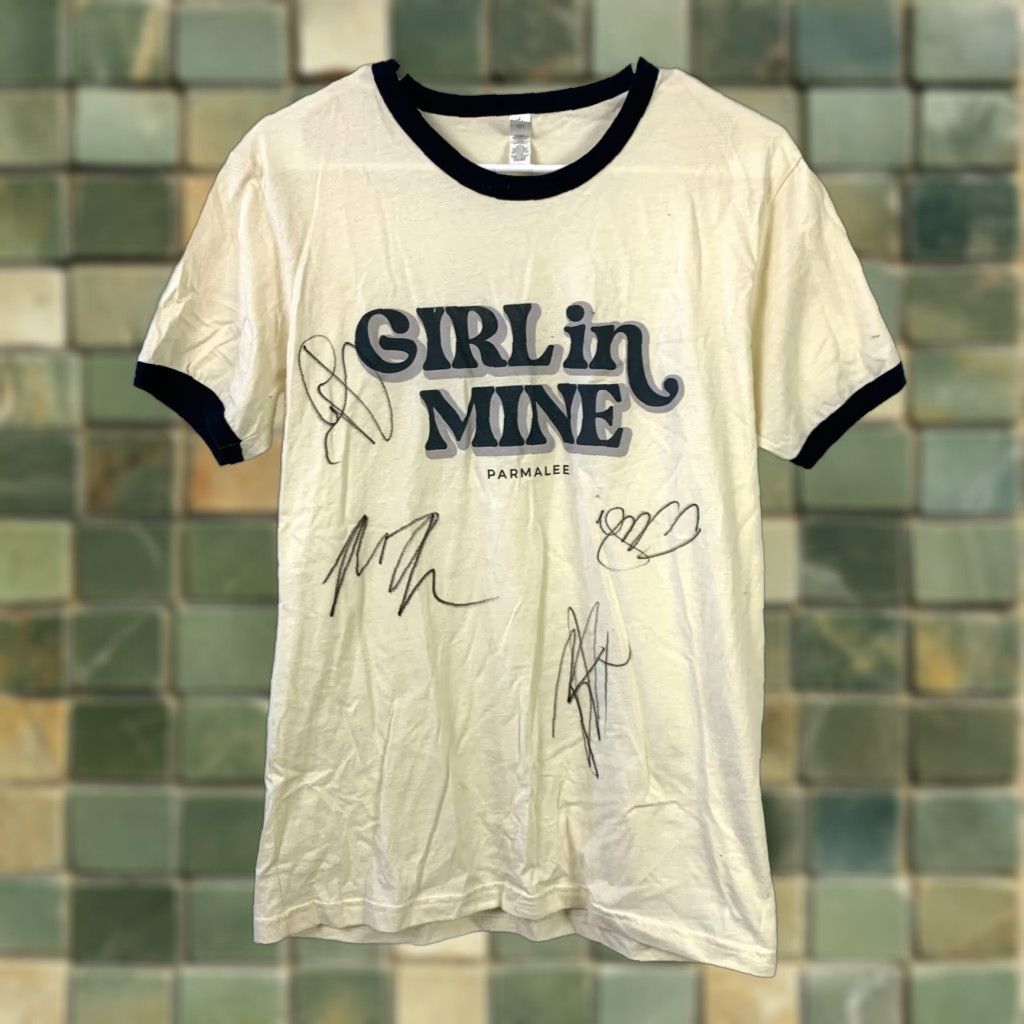 Next Level Next Level Girl In Mine Parmalee Ringer Band Tee Shirt Small Ivory Cotton Crew Neck Short Sleeve Men T-Shirt Size US S / EU 44-46 / 1 - 1 Thumbnail