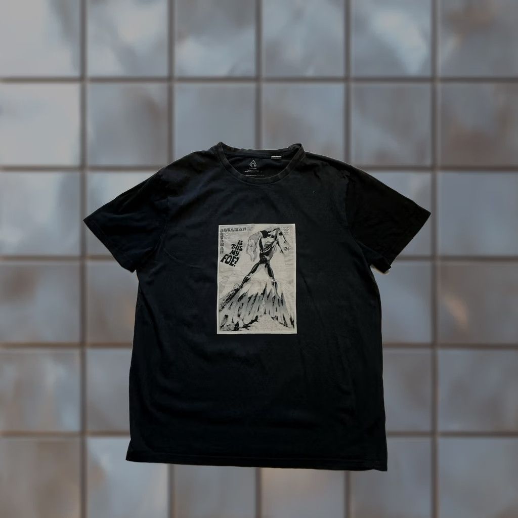 Eleven Paris VINTAGE Eleven Paris X Aquaman DC Comics My Foe As Free As The Ocean Graphic T-Shirt XL Size US XL / EU 56 / 4 - 1 Thumbnail