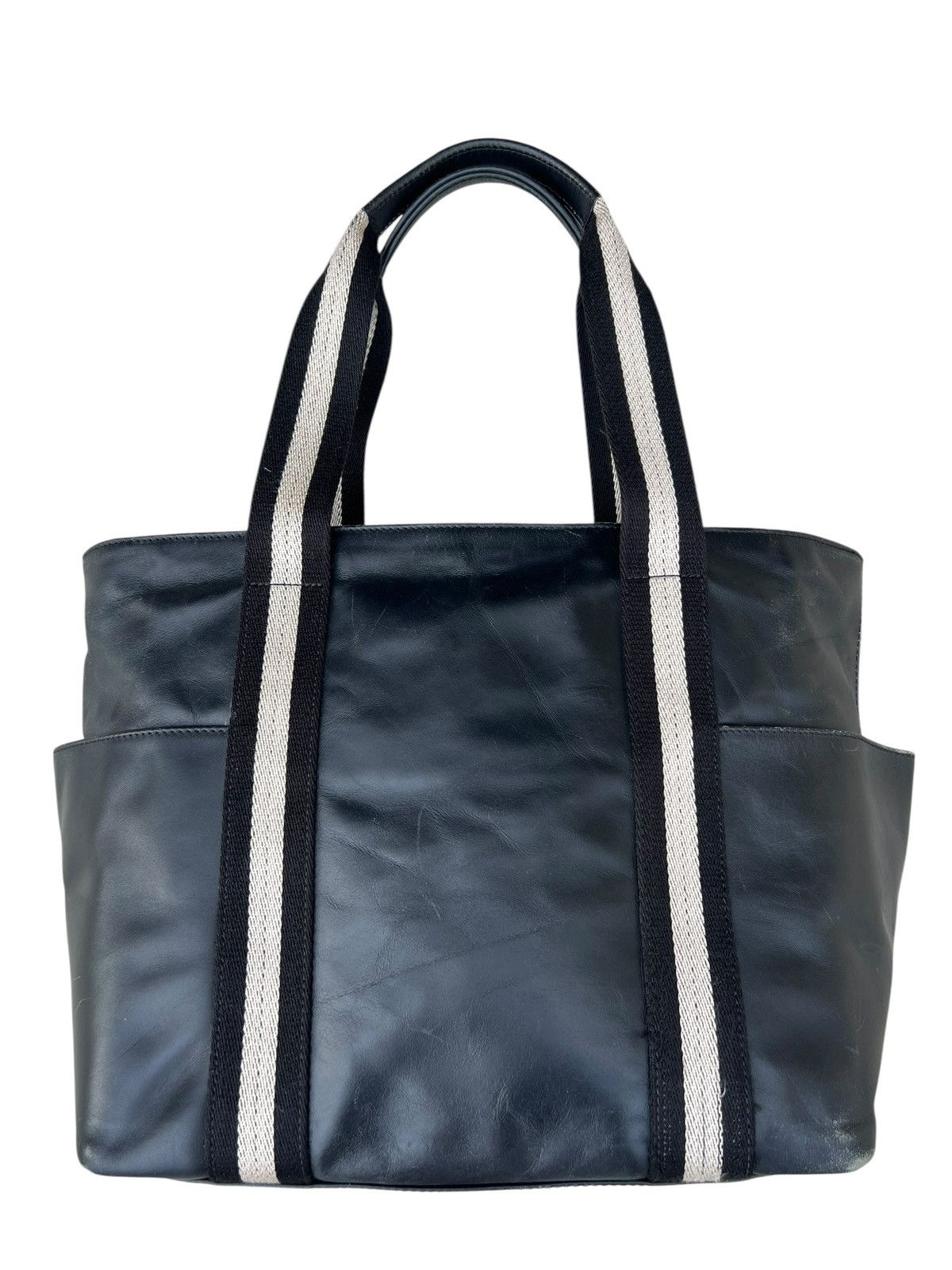 Bally Bally Terrabella Scratches Patina Leather Tote Bag Size ONE SIZE - 9 Thumbnail