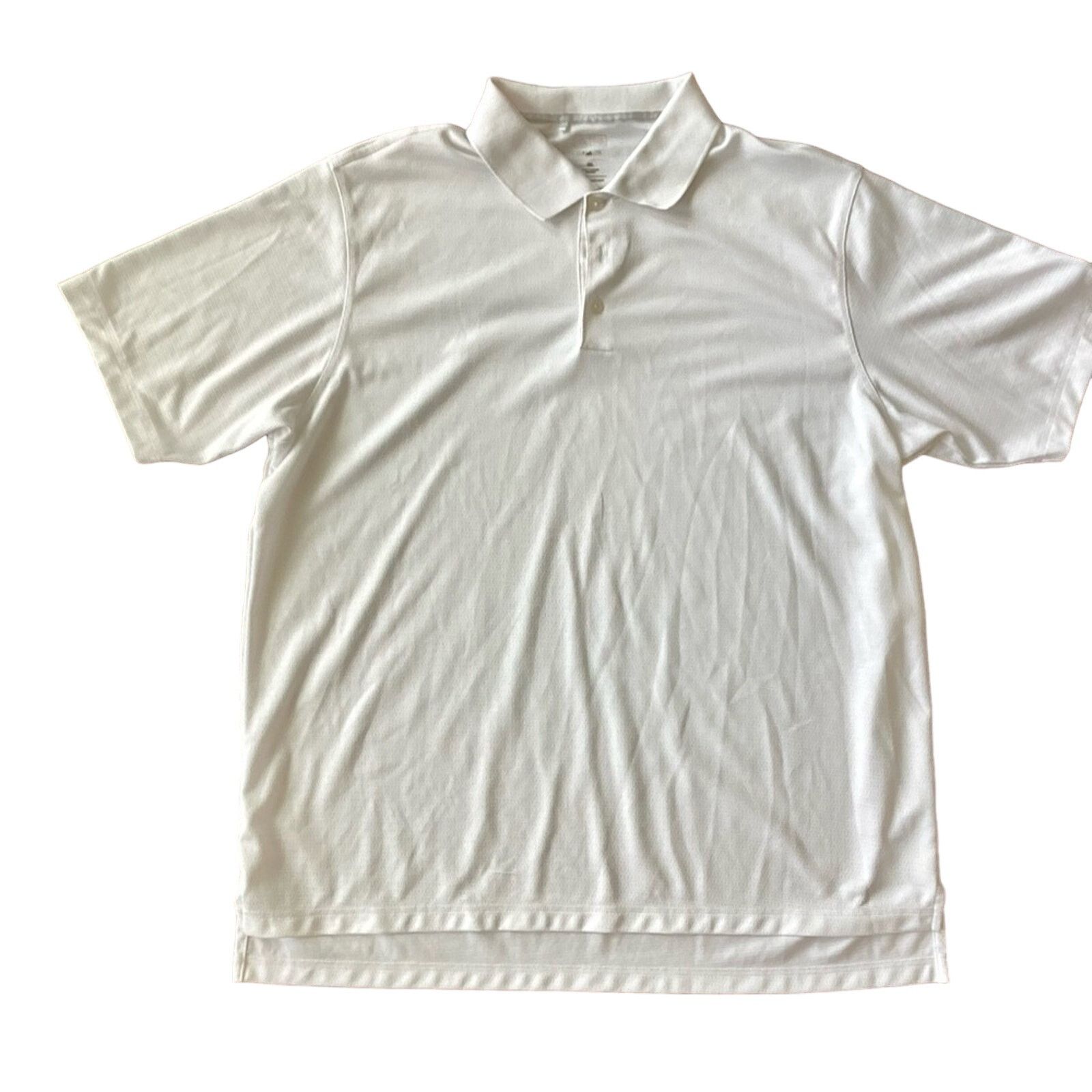 Adidas Adidas Golf Men's Climalite Jacquard Solid Polo Size US XXL / EU 58 / 5 - 2 Thumbnail