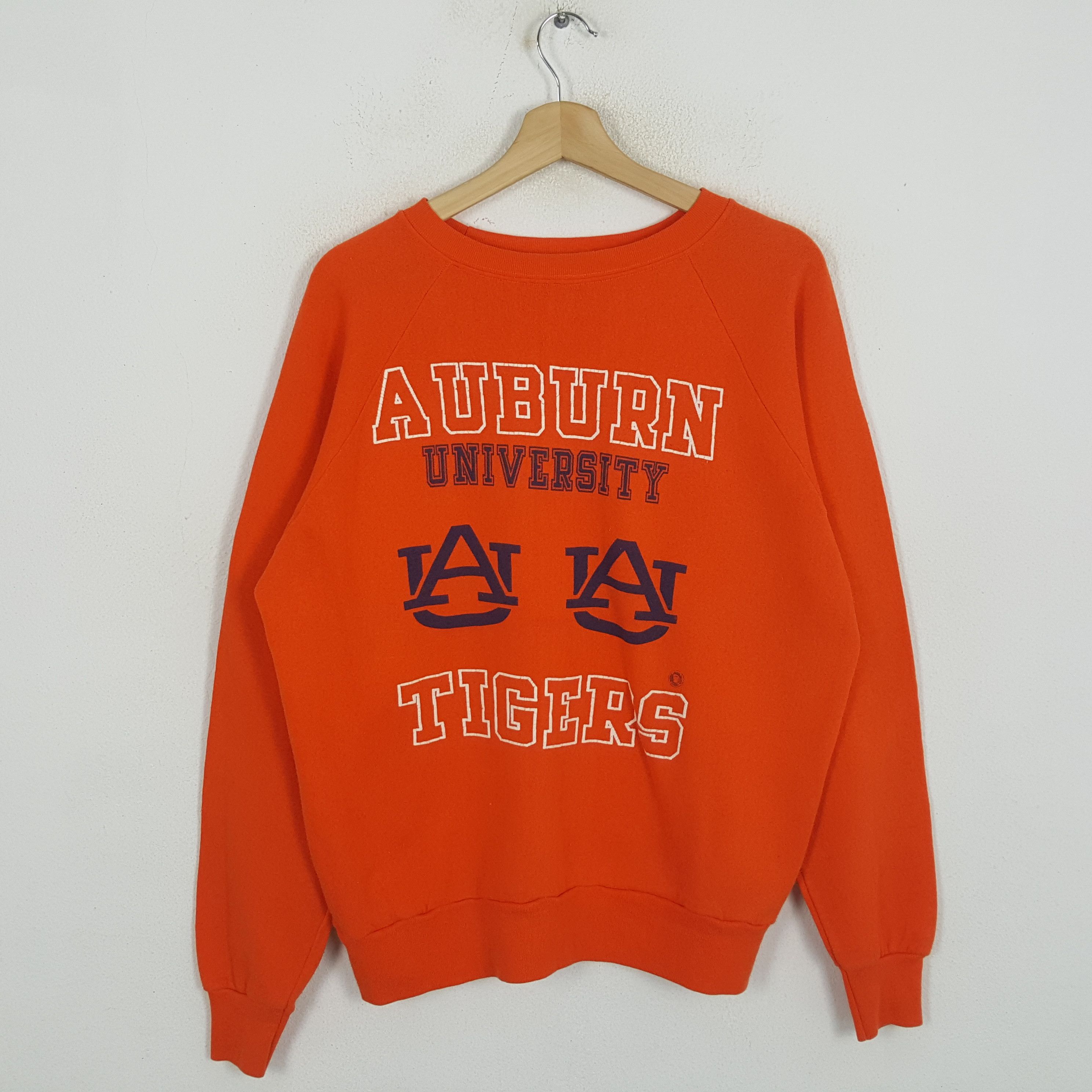 Vintage 90's AUBURN TIGER UNIVERSITY Streetwear Sweatshirts