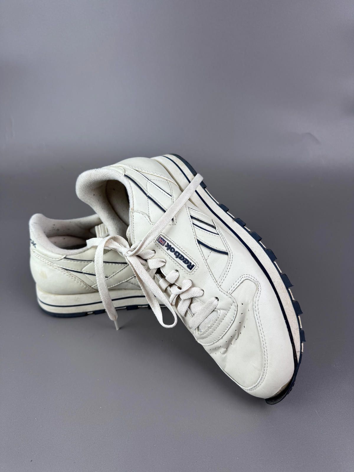 Reebok Reebok Classic White Leather Sneakers Size US 8 / EU 41 - 5 Thumbnail