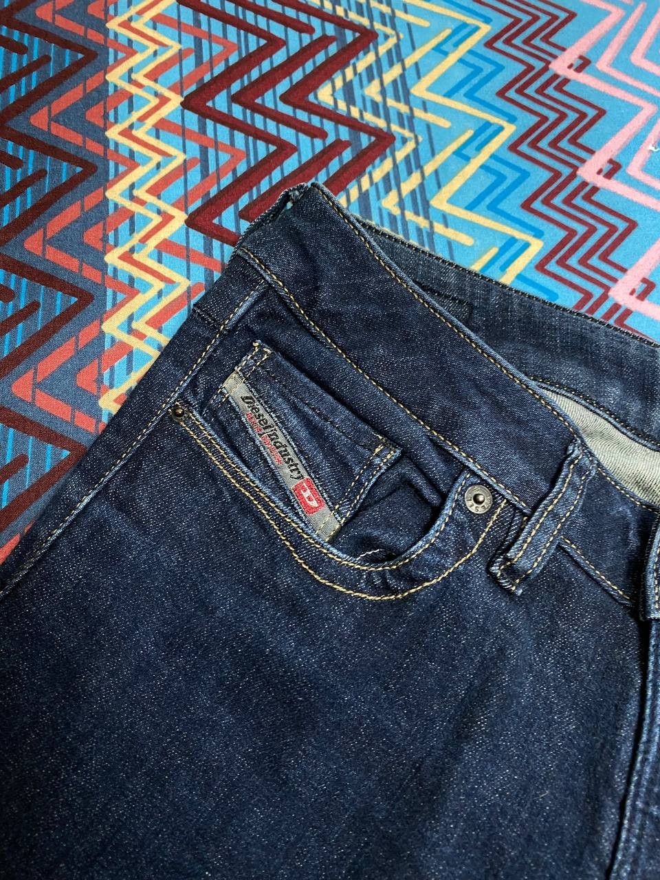 Diesel × Vintage Vintage Diesel Industry Denim Jeans Pants Rare Item Size 27" / US 4 / IT 40 - 11 Thumbnail