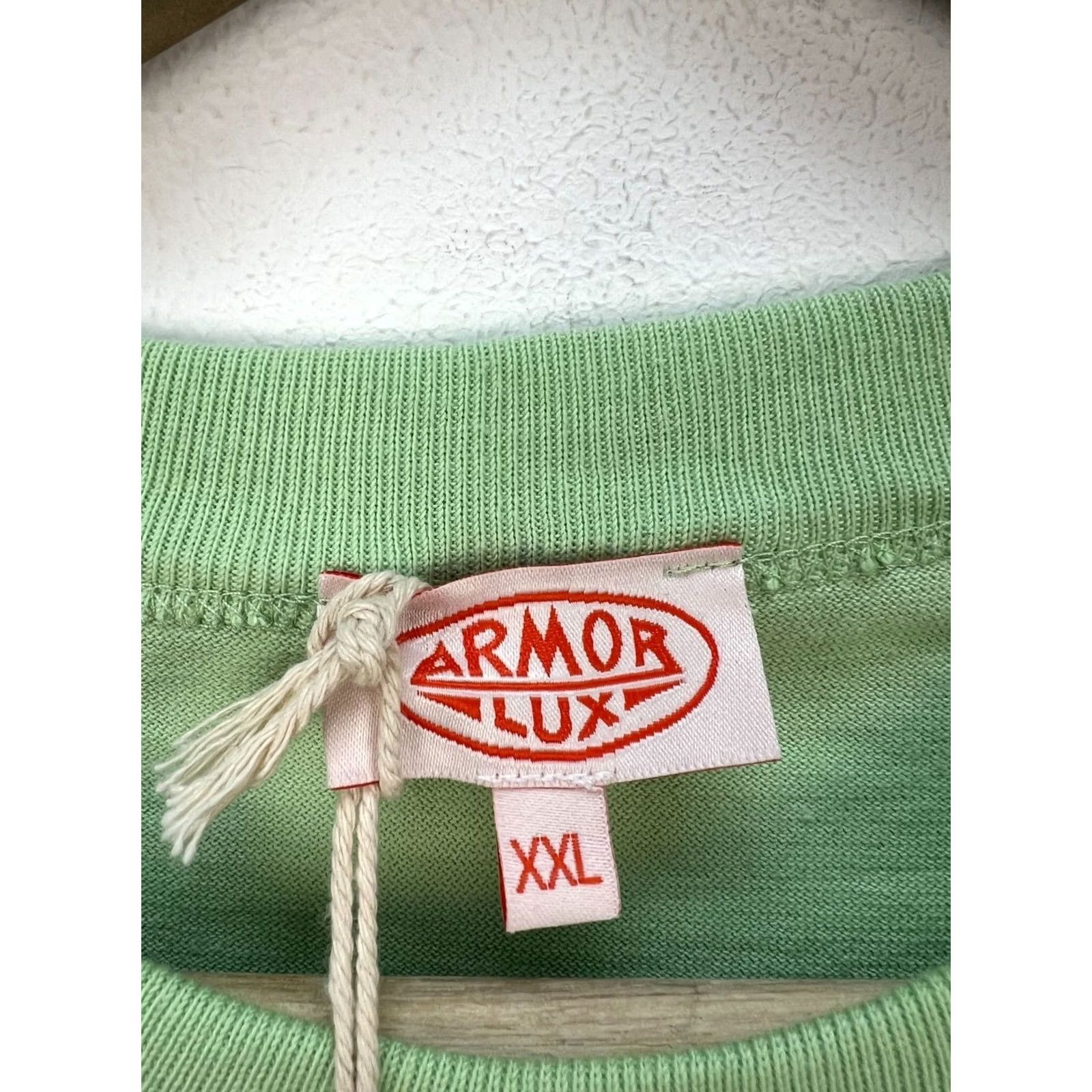 Vintage Armor Lux Heritage T-Shirt Men Size L Short Sleeve Crew Neck Hope Green Logo Vintage No Size US L / EU 52-54 / 3 - 3 Thumbnail