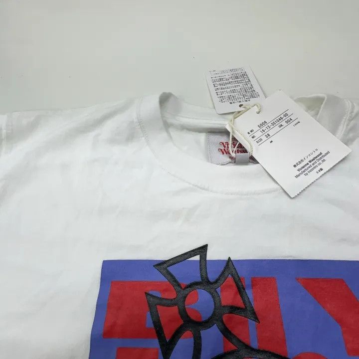 Vivienne Westwood Vivienne Westwood Cotton Graphic T-Shirt for Women Size M / US 6-8 / IT 42-44 - 6 Thumbnail