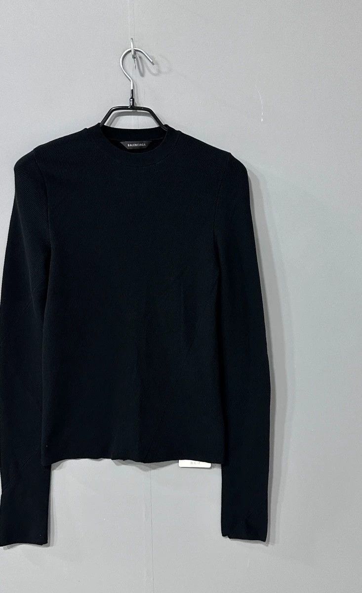 Balenciaga Balenciaga Sleeve Label Series Knitwear Size US L / EU 52-54 / 3 - 2 Thumbnail