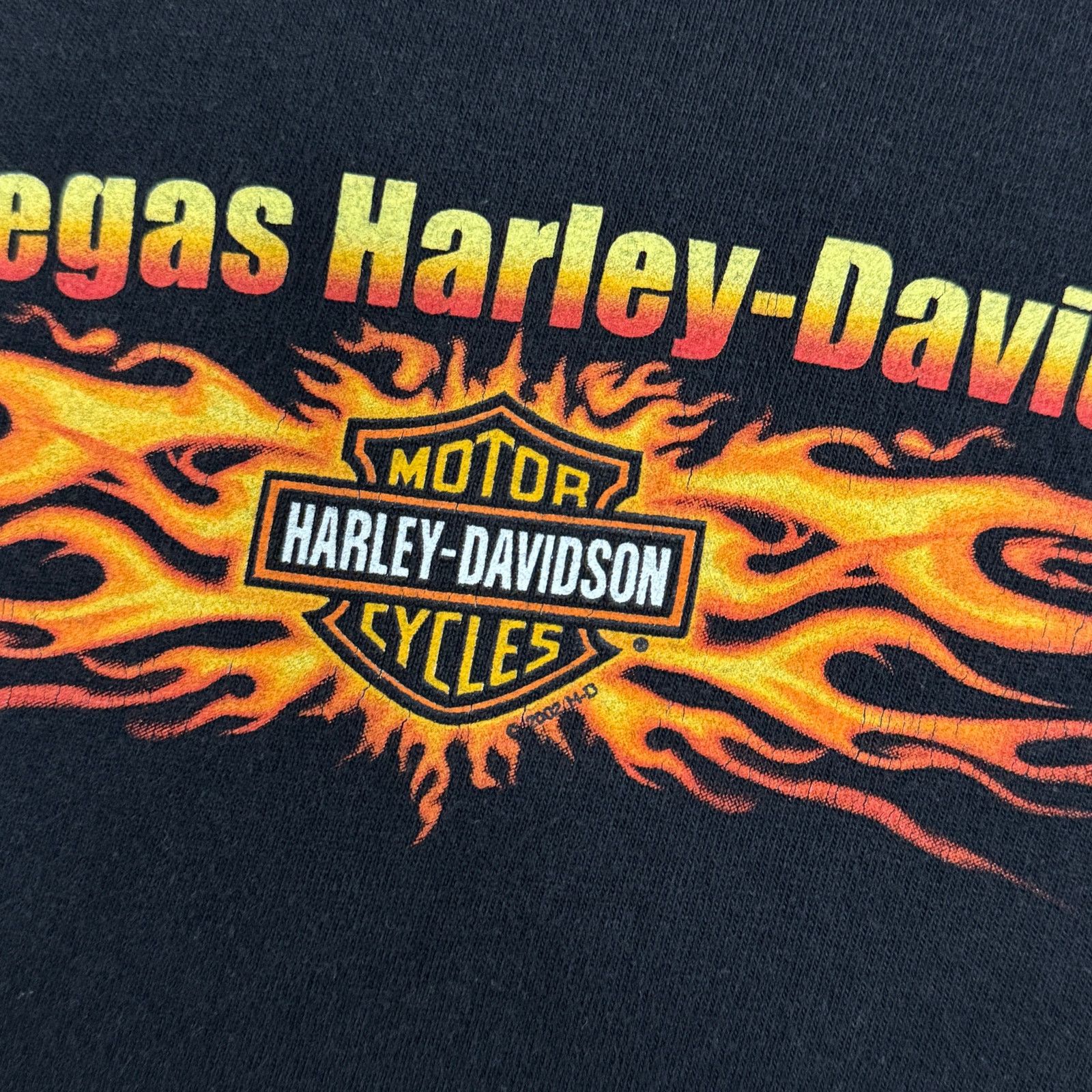 Harley Davidson 2002 Harley Davidson Las Vegas Longsleeve Size US XL / EU 56 / 4 - 5 Thumbnail
