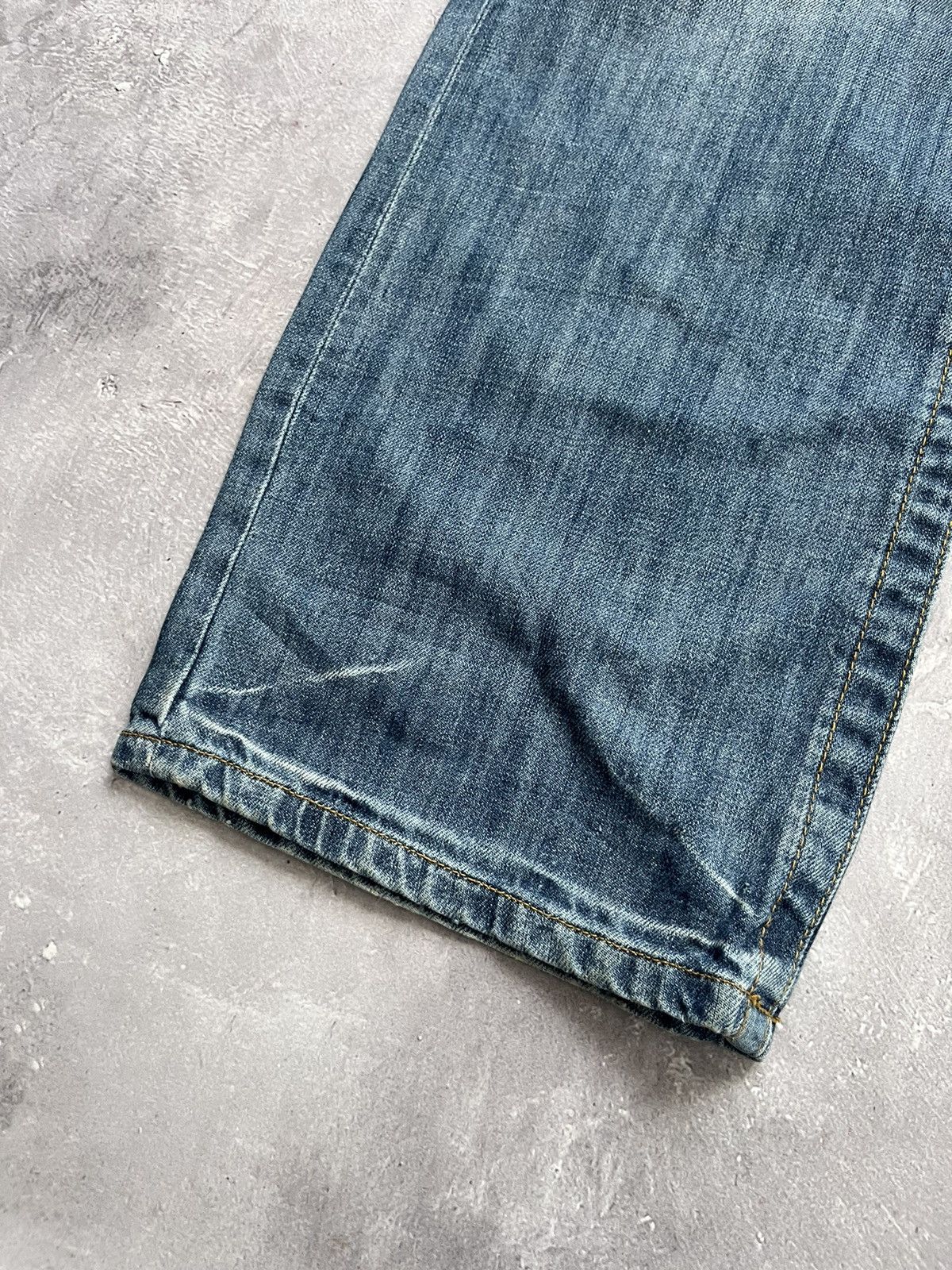 Replay Vintage Replay Baggy Jeans Big Logo Embroidered y2k Denim Size US 34 / EU 50 - 3 Thumbnail