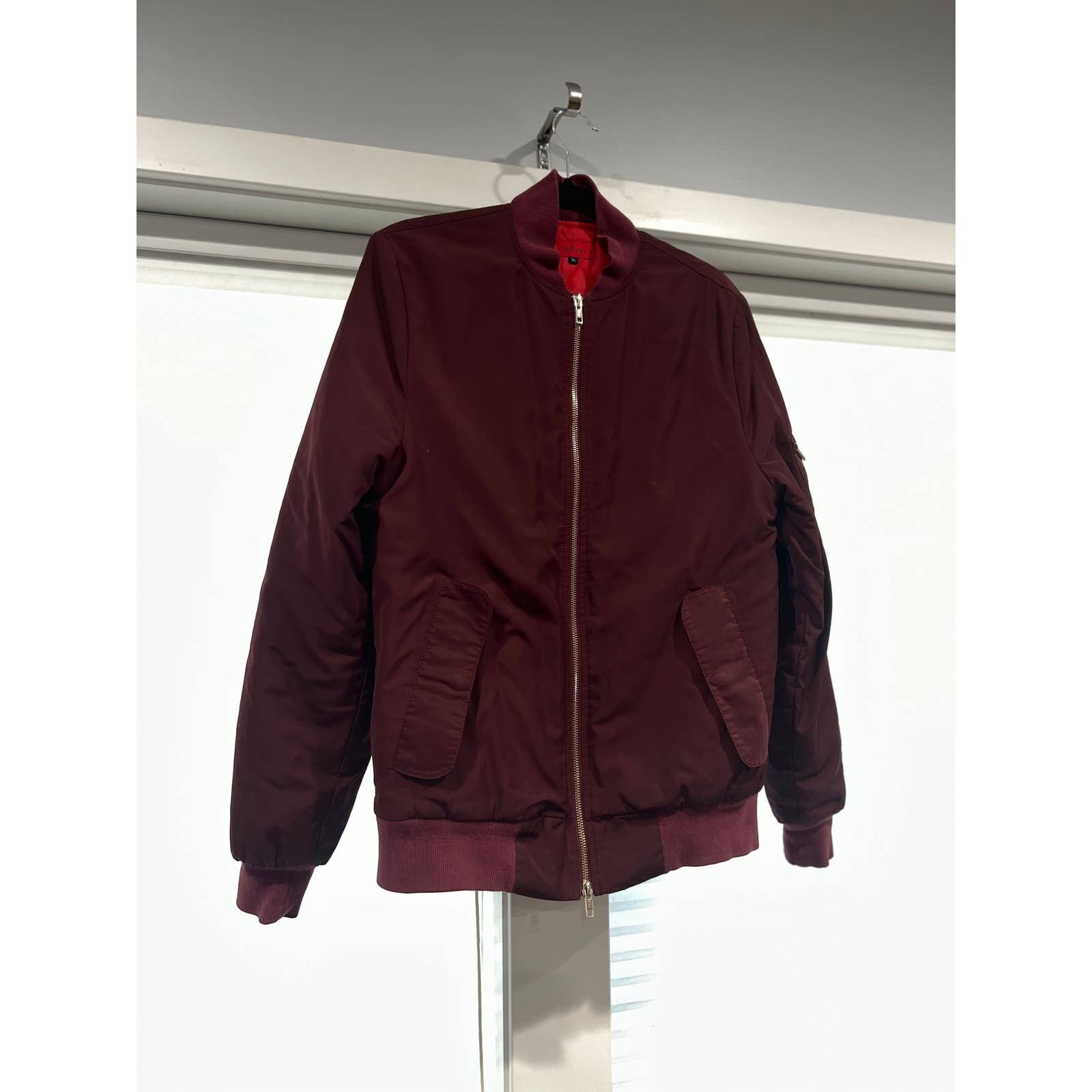 Killion Killion Standard Issue Bomber Jacket (Burgundy) | Grailed