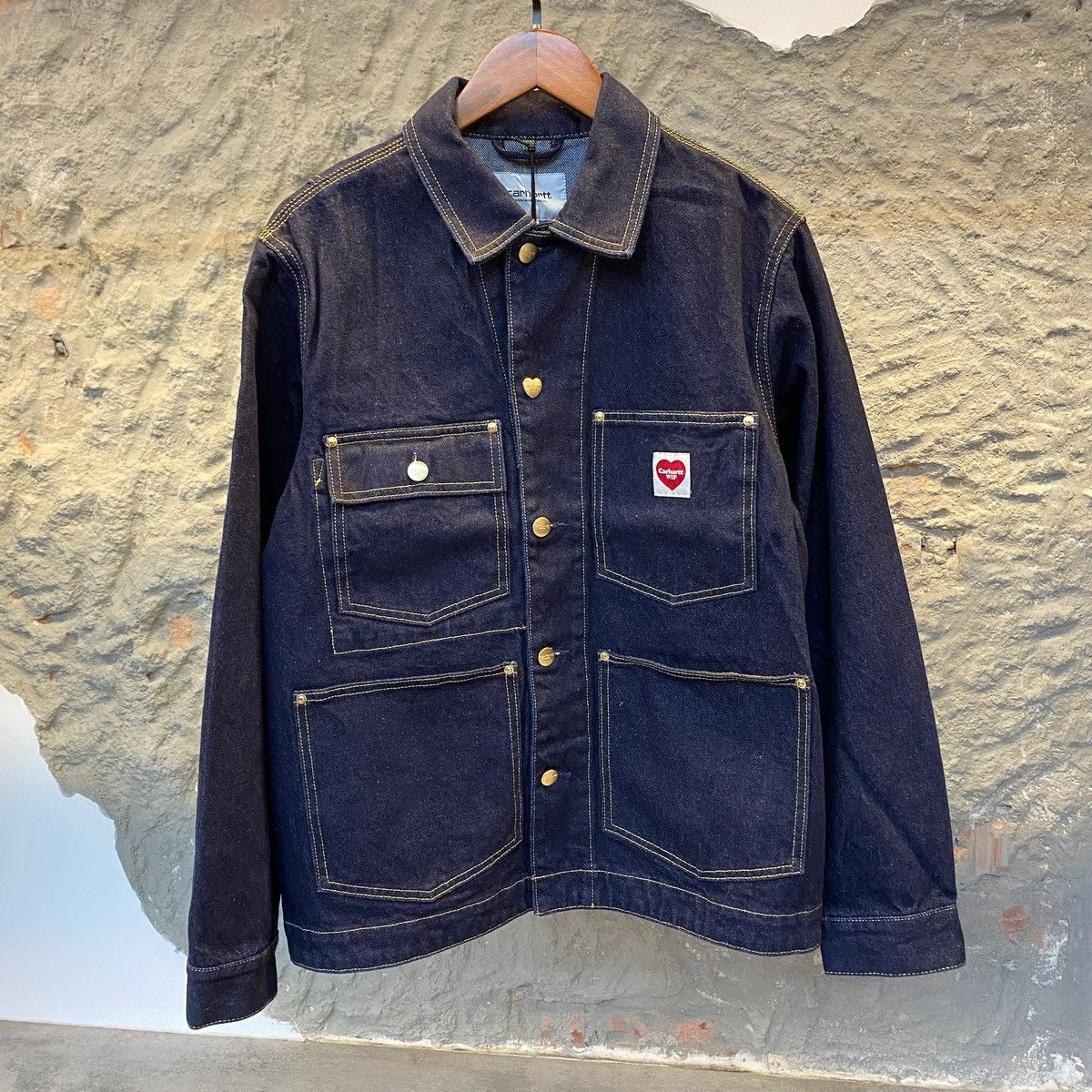 Carhartt Carhartt WIP Nash Jacket – Blue Rinsed Size US XL / EU 56 / 4 - 1 Thumbnail