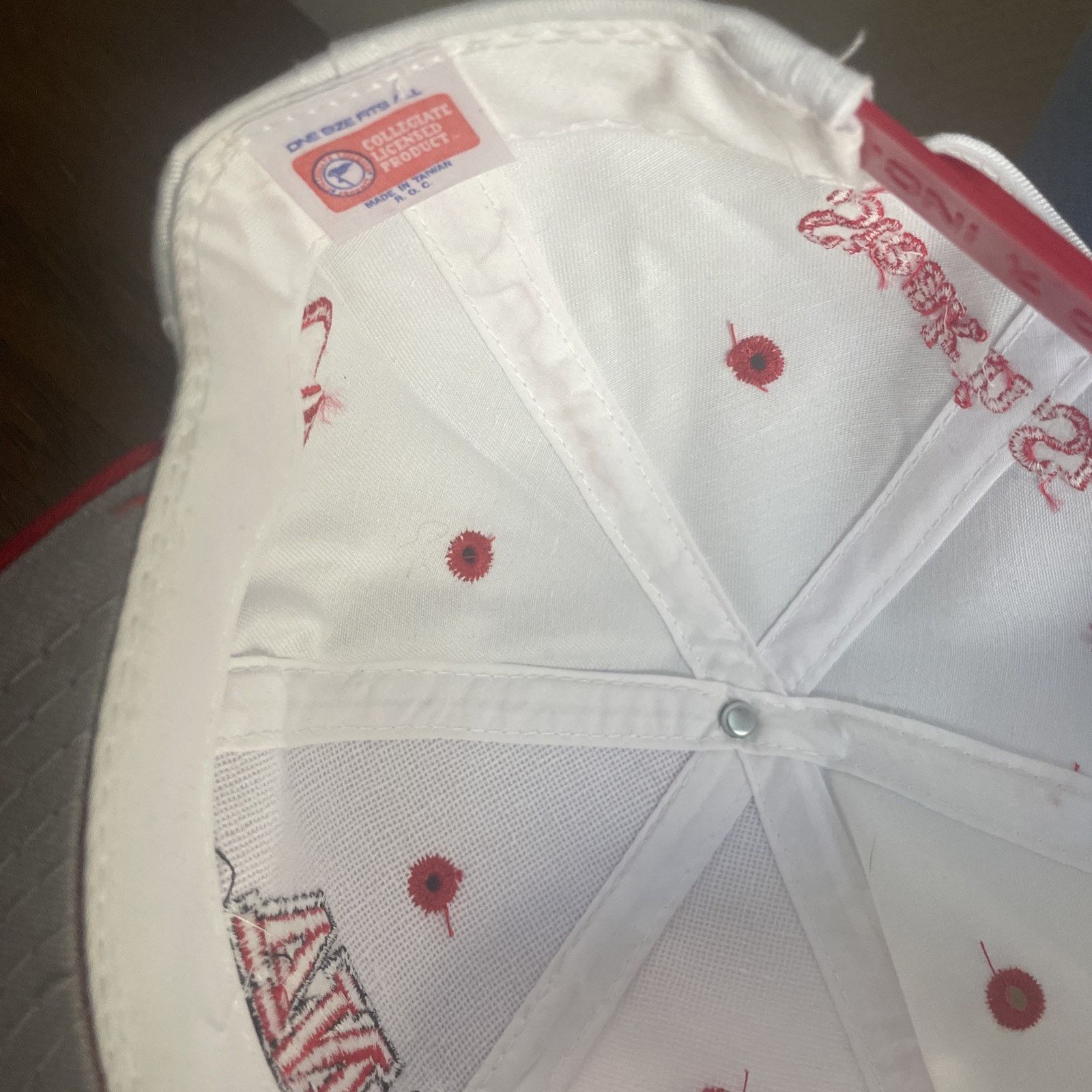 Logo Athletic VINTAGE NWT Indiana University Football Logo Athletic Hat Size ONE SIZE - 7 Thumbnail
