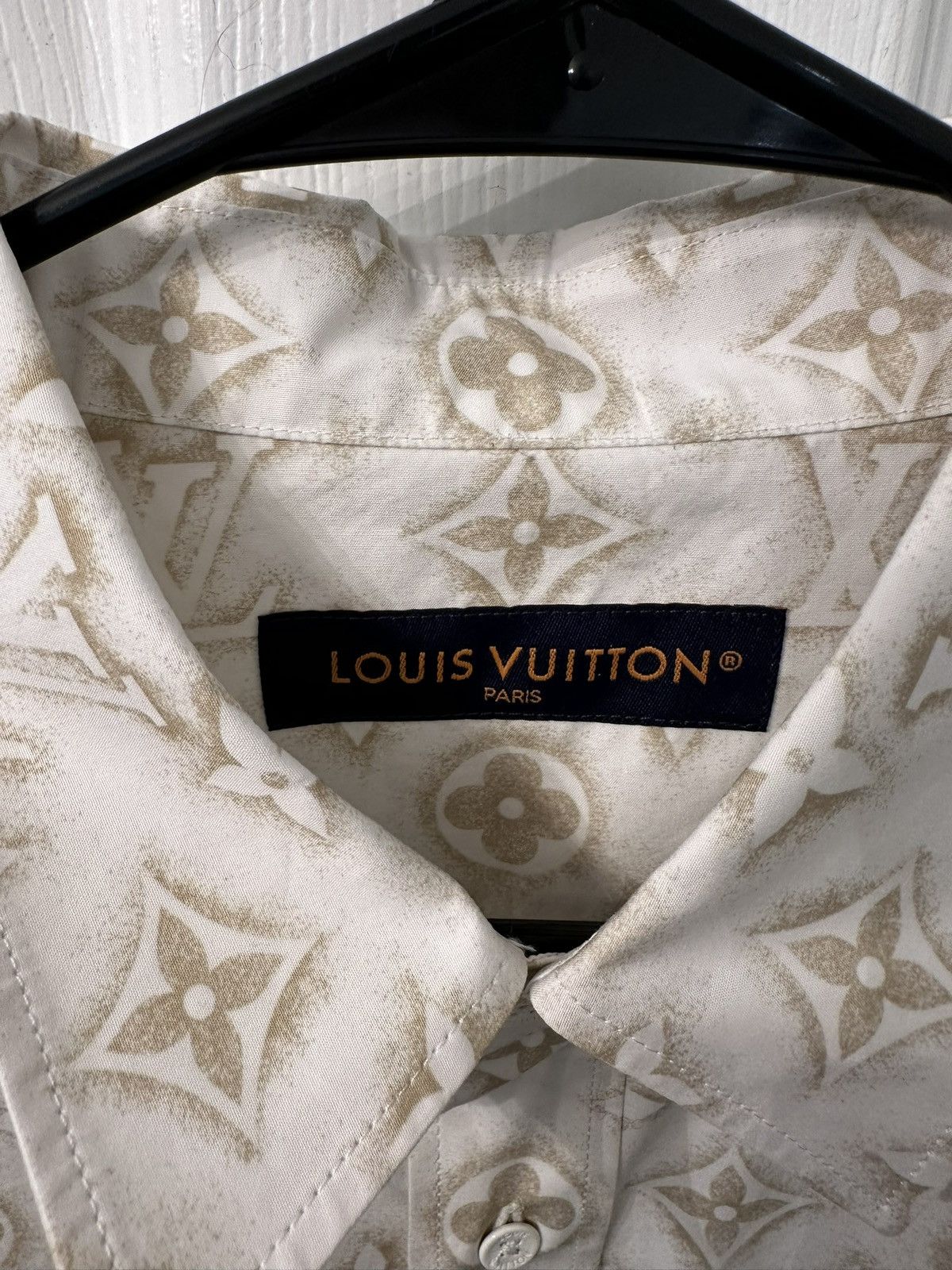 Louis Vuitton Men's Louis Vuitton Monogram Button Up Size US XL / EU 56 / 4 - 3 Thumbnail