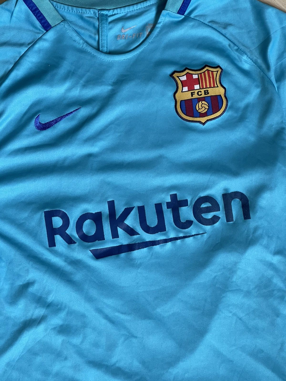 Nike Nike Messi Barcelona blue jersey Size US M / EU 48-50 / 2 - 4 Thumbnail