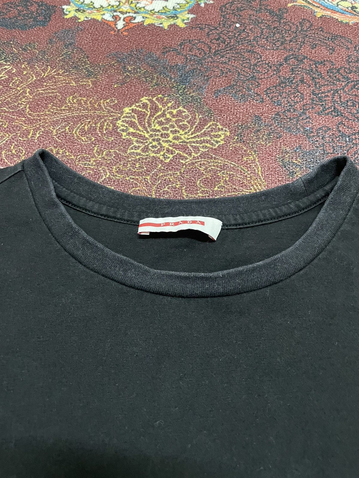 Prada Prada Black Tee Shirt Size US M / EU 48-50 / 2 - 9 Thumbnail