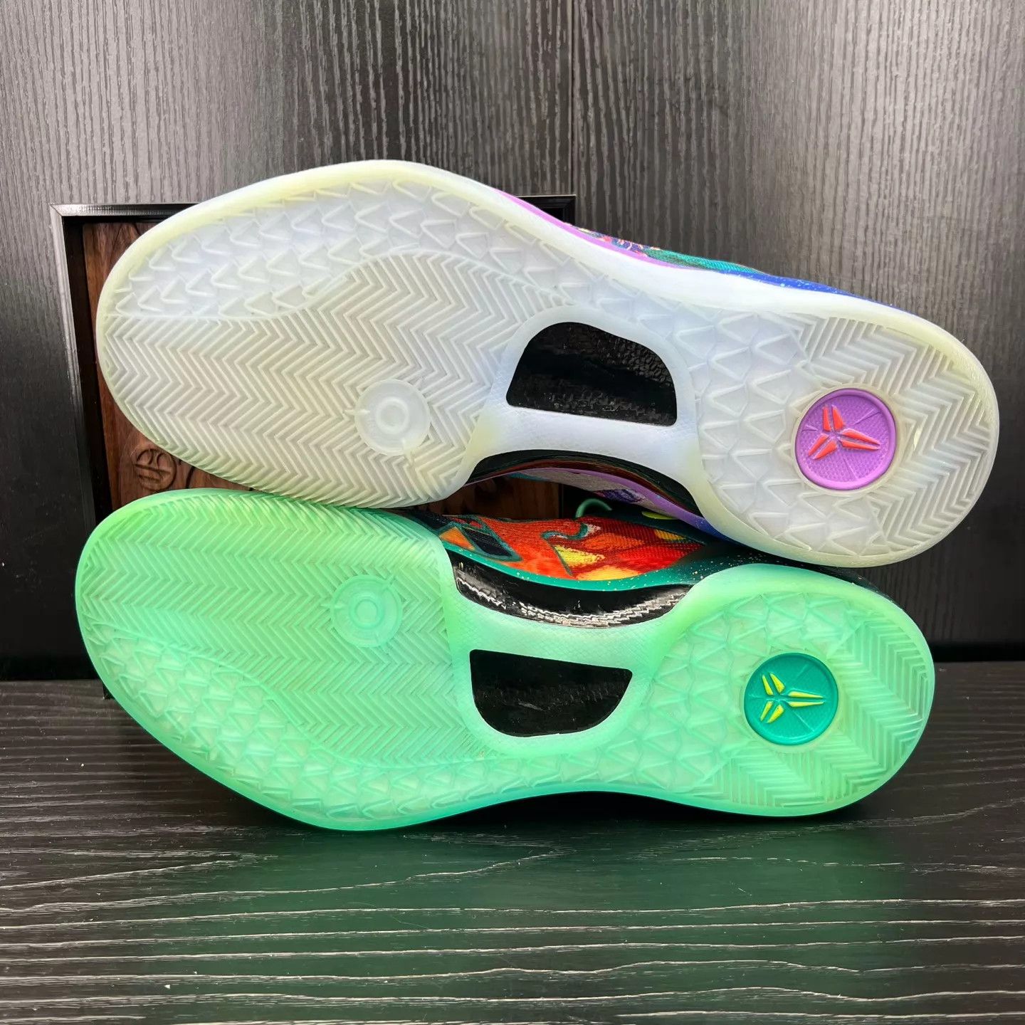 Nike zk8 low Orange Blue 44.5 like new Size US 11.5 / EU 44-45 - 2 Thumbnail