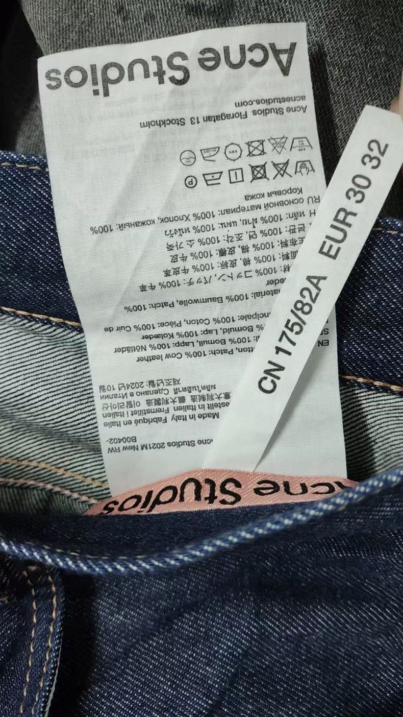 Acne Studios acne studios 2021m jeans 2502-Nextarrow Size US 30 / EU 46 - 5 Thumbnail