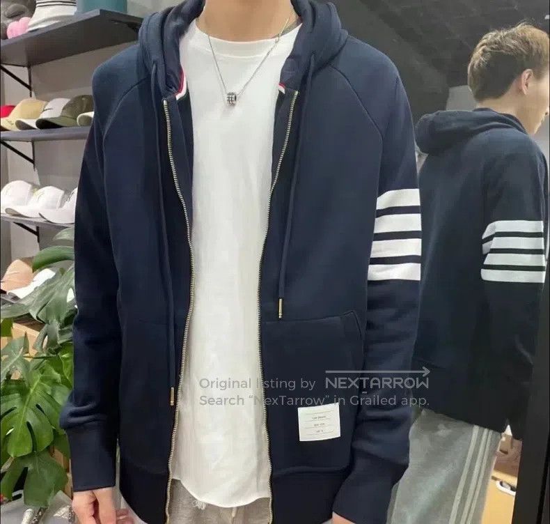 Thom Browne Thom Browne Jacket in a Zipper Size US XL / EU 56 / 4 - 7 Thumbnail