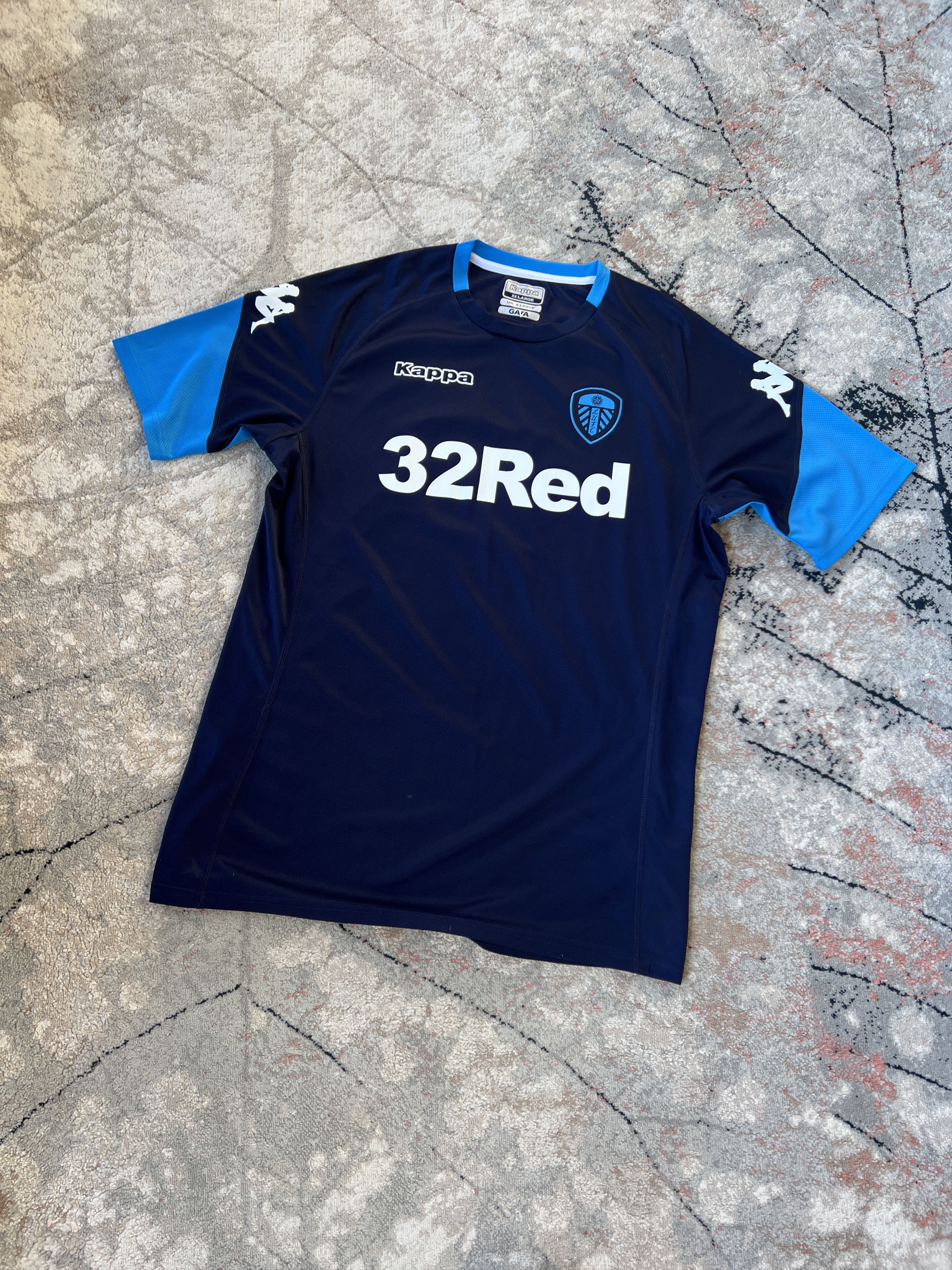 Kappa Kappa Leeds United Football jersey Size US XXL / EU 58 / 5 - 1 Thumbnail