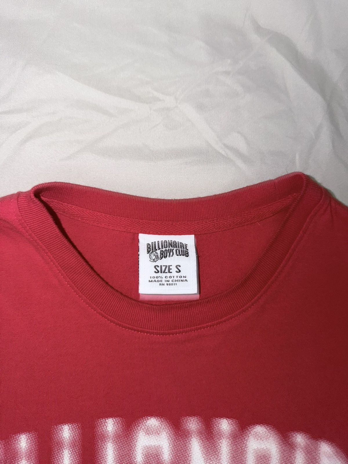 Billionaire Boys Club Billionaire Boys Club Red Dazed Logo T-Shirt Size Small S Size US S / EU 44-46 / 1 - 3 Thumbnail