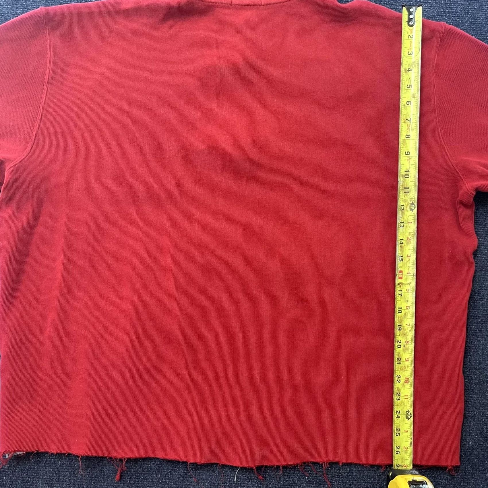 Polo Ralph Lauren VINTAGE Polo Ralph Lauren Sweater Mens 2XLT Red Half Zip Mock Neck Pony Logo Pullover Size US XXL / EU 58 / 5 - 5 Thumbnail
