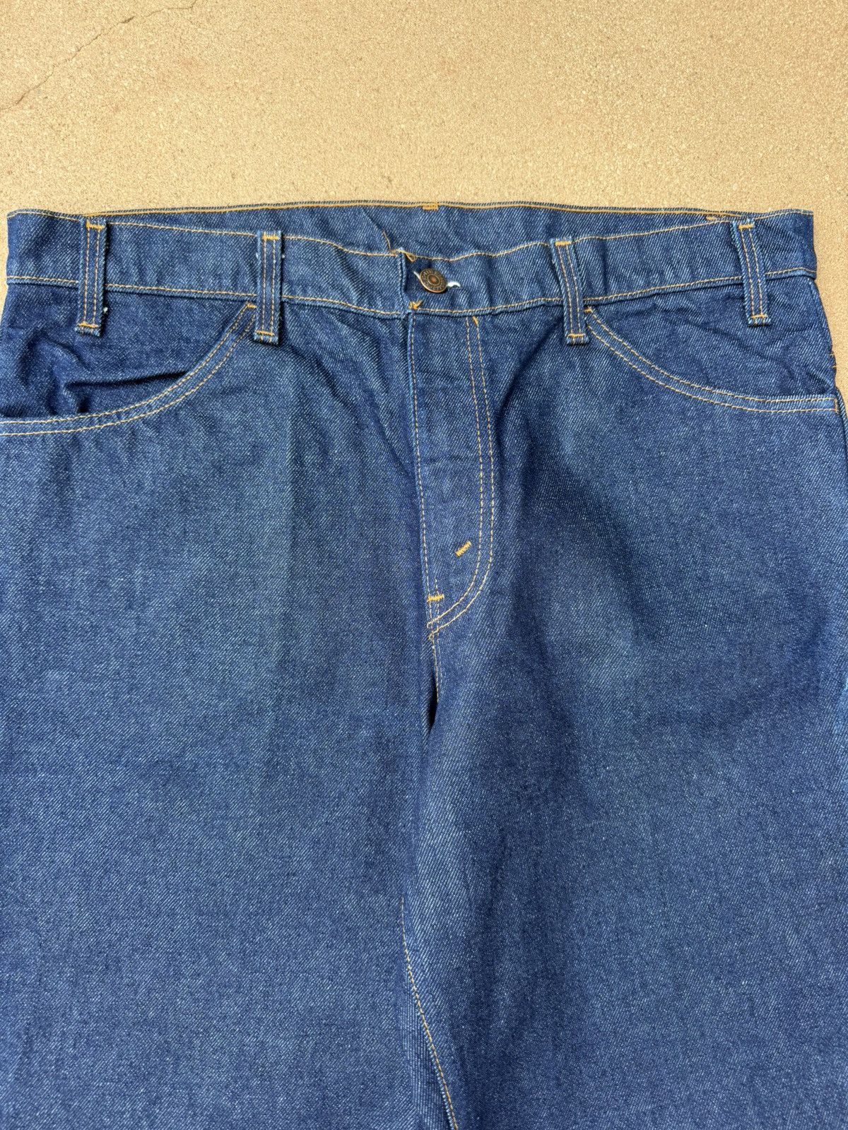 Levi's Vtg 80’s Levi’s 684 Orange Tab Bellbottom Flare Jeans 38x30 Size US 38 / EU 54 - 4 Thumbnail