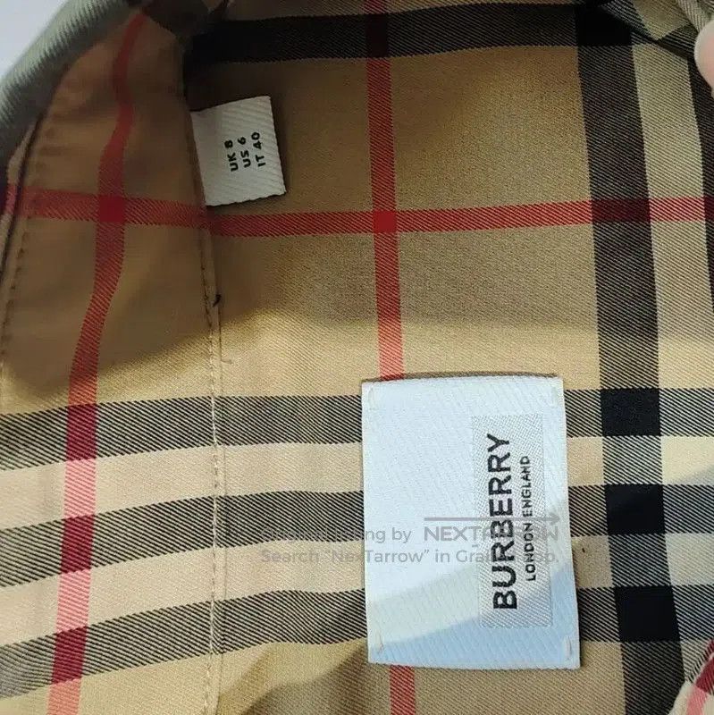 Burberry Burberry Khaki Cotton Women's Shirt. Size L / US 10 / IT 46 - 4 Thumbnail