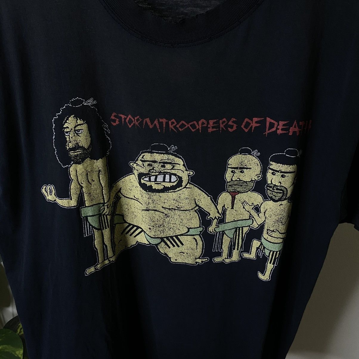 Band Tees 1999 Stormtroopers of Death S.O.D Bigger Than The Devil Tee Size US L / EU 52-54 / 3 - 2 Thumbnail